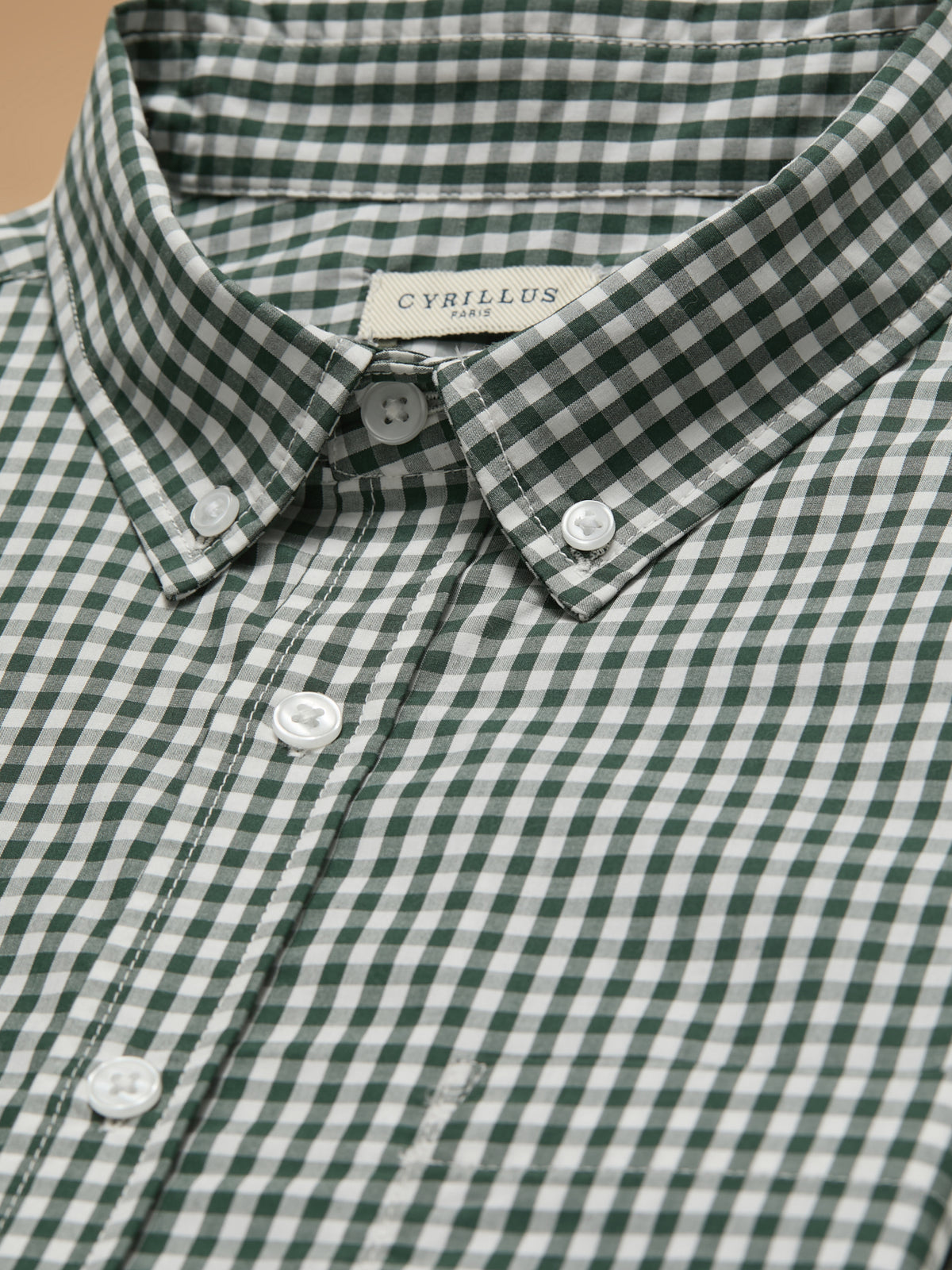 Chemise vichy homme coupe contemporaine