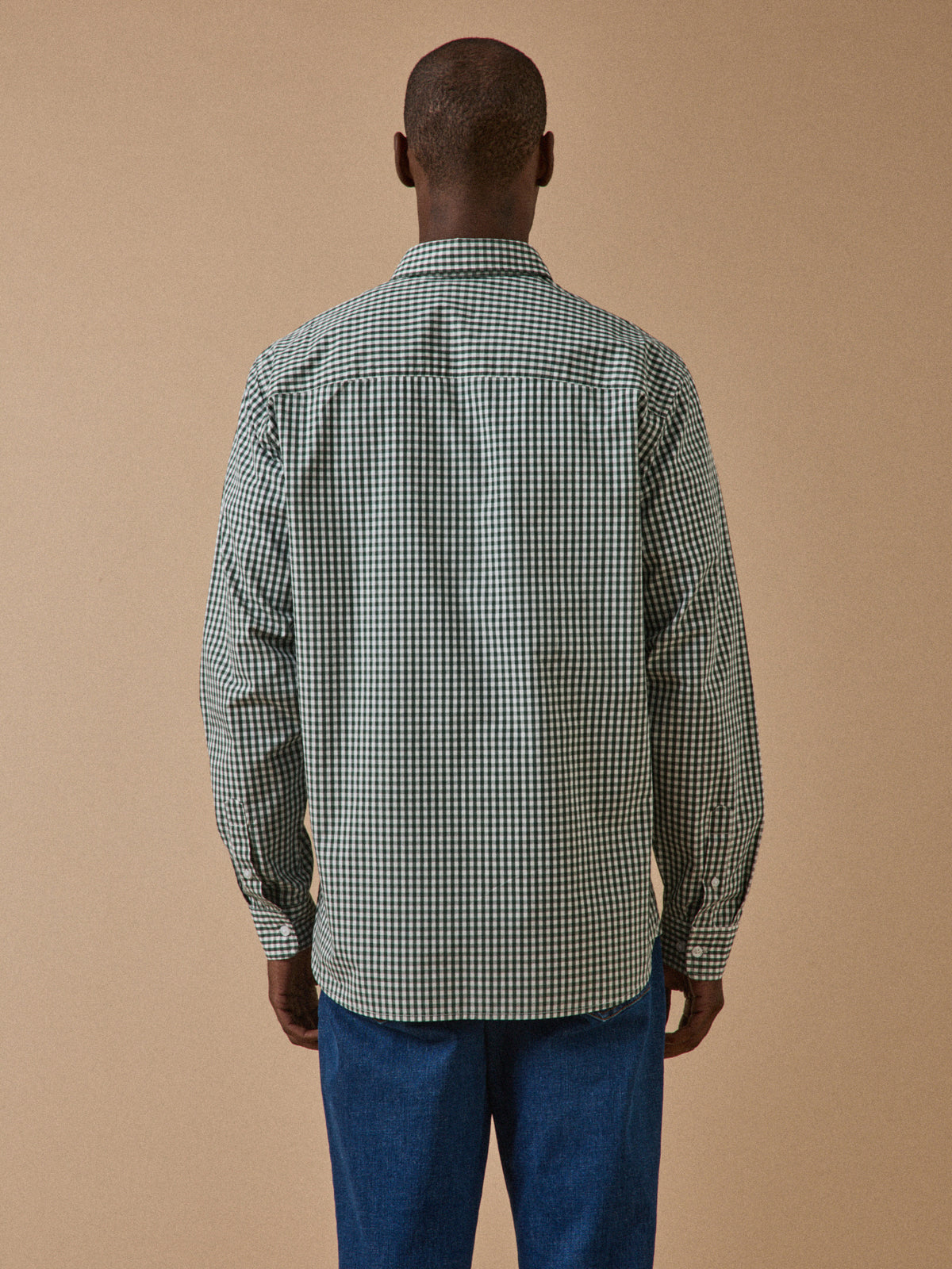 Chemise vichy homme coupe contemporaine