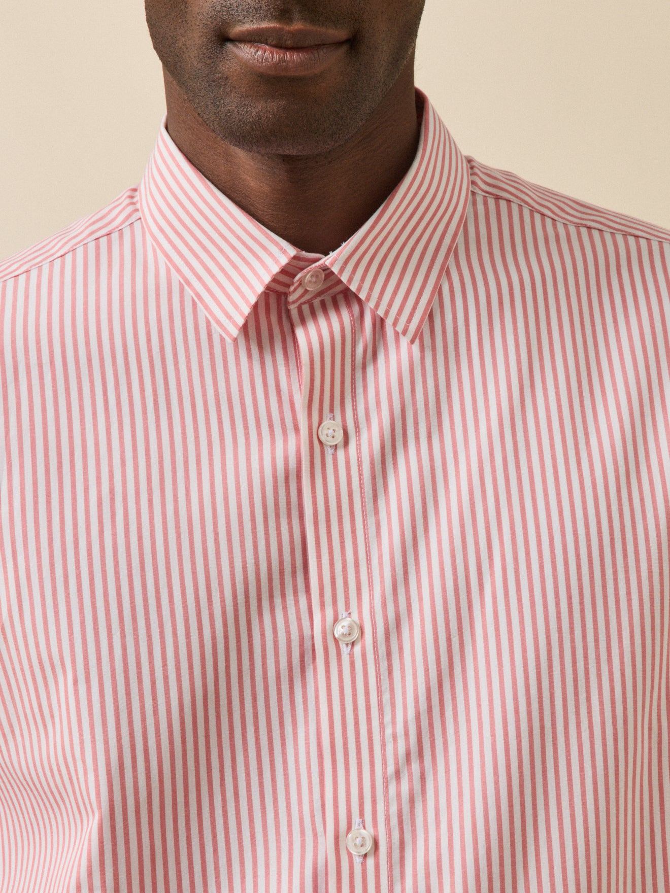 Chemise rayée homme coupe contemporaine