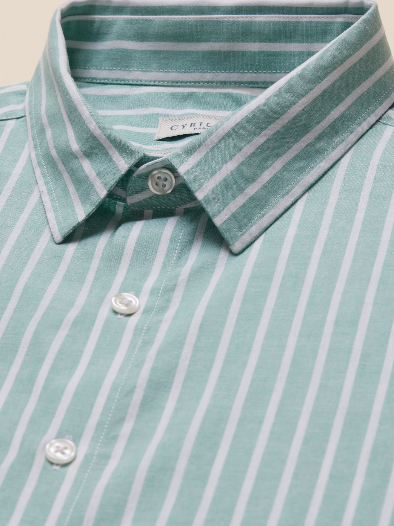 Chemise rayée homme coupe contemporaine