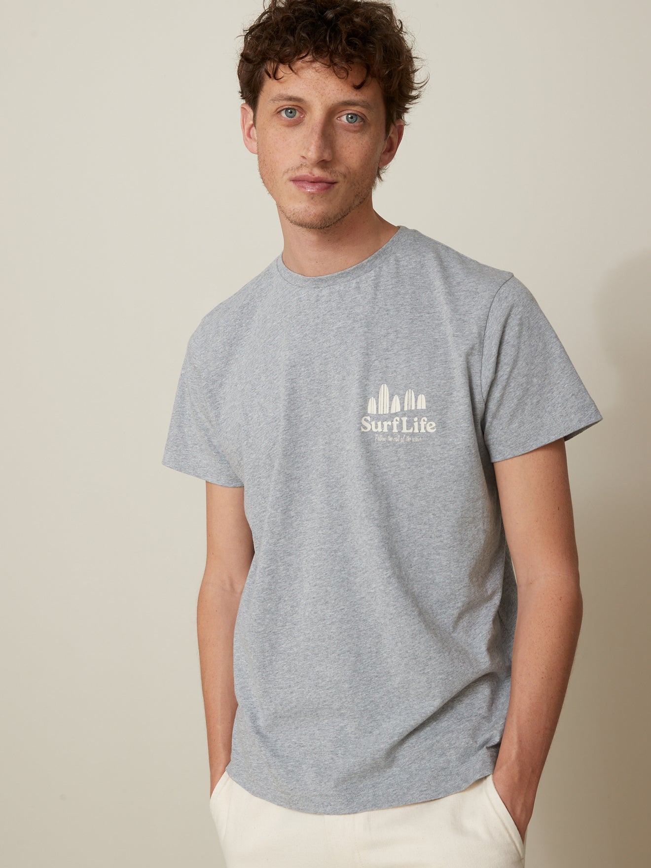 T-shirt motif homme - coton biologique