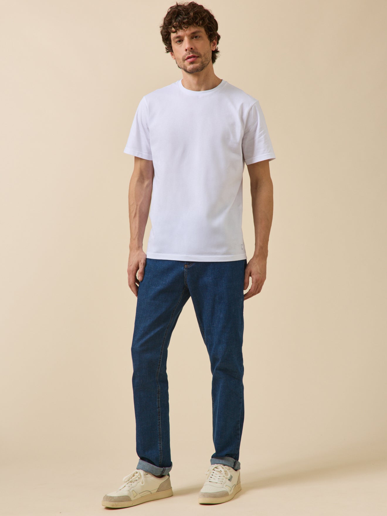 T-shirt uni homme coton biologique