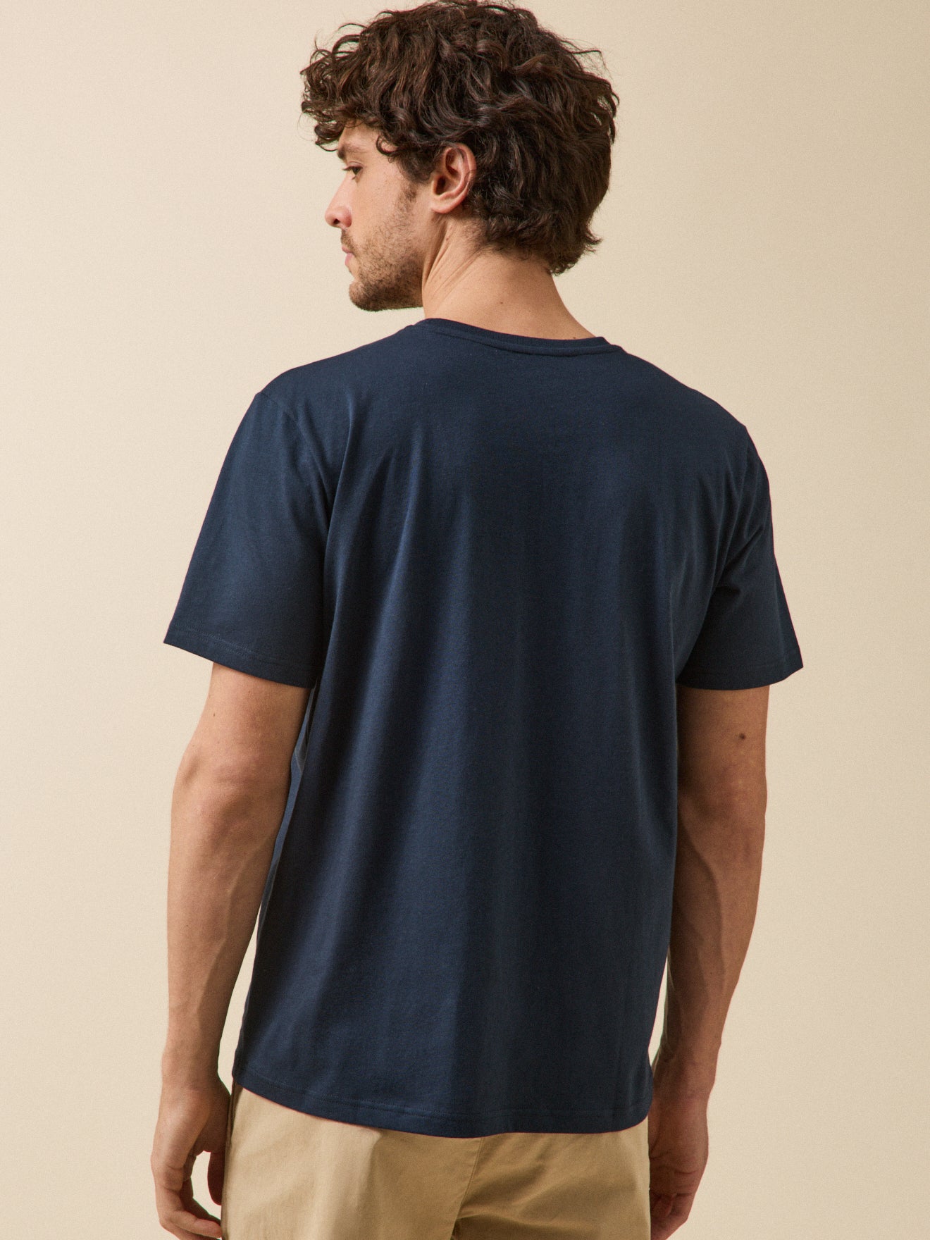 T-shirt uni homme coton biologique