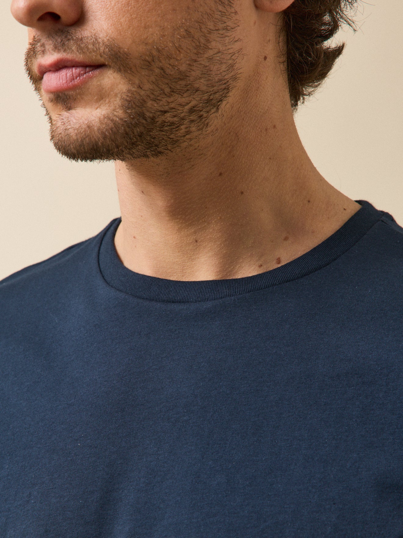 T-shirt uni homme coton biologique