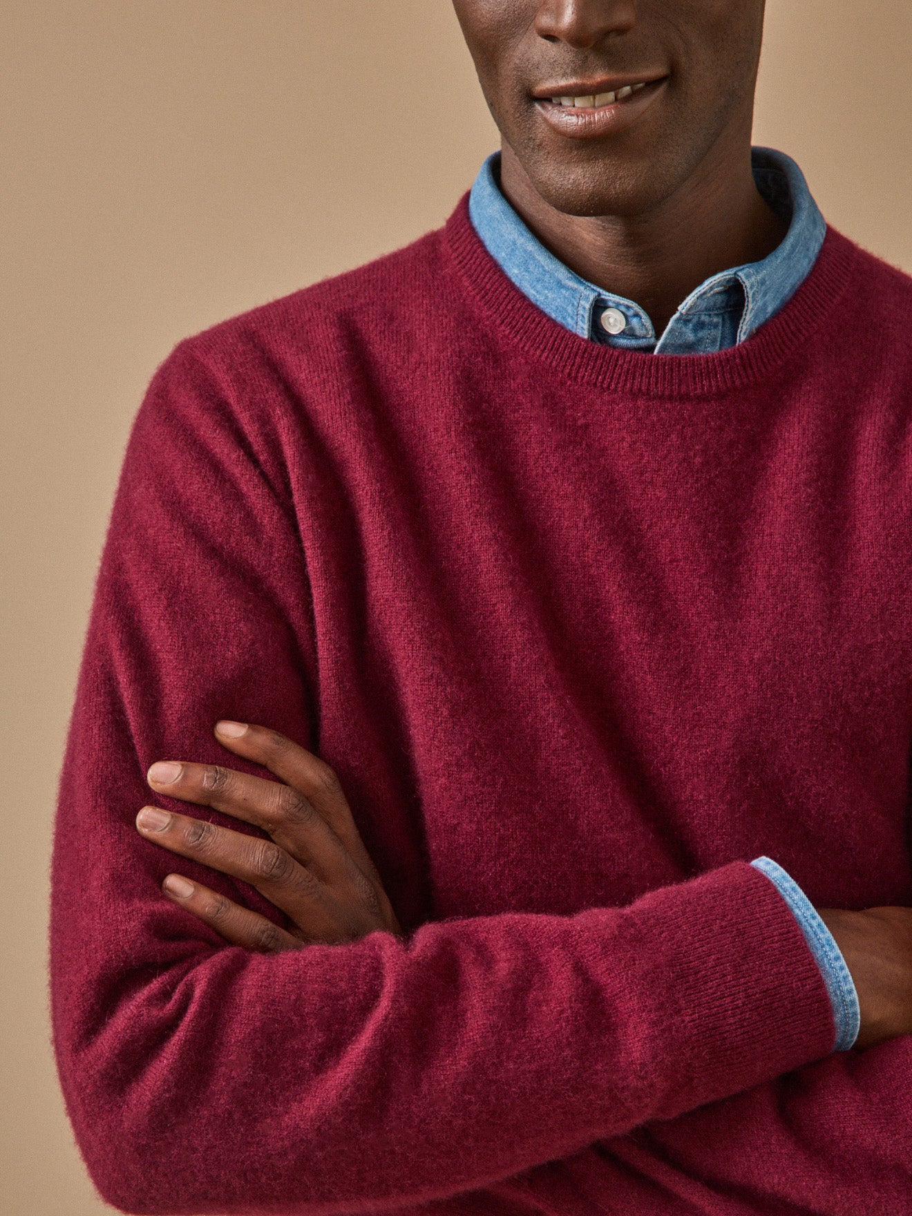 Pull col rond homme - Collection Cachemire