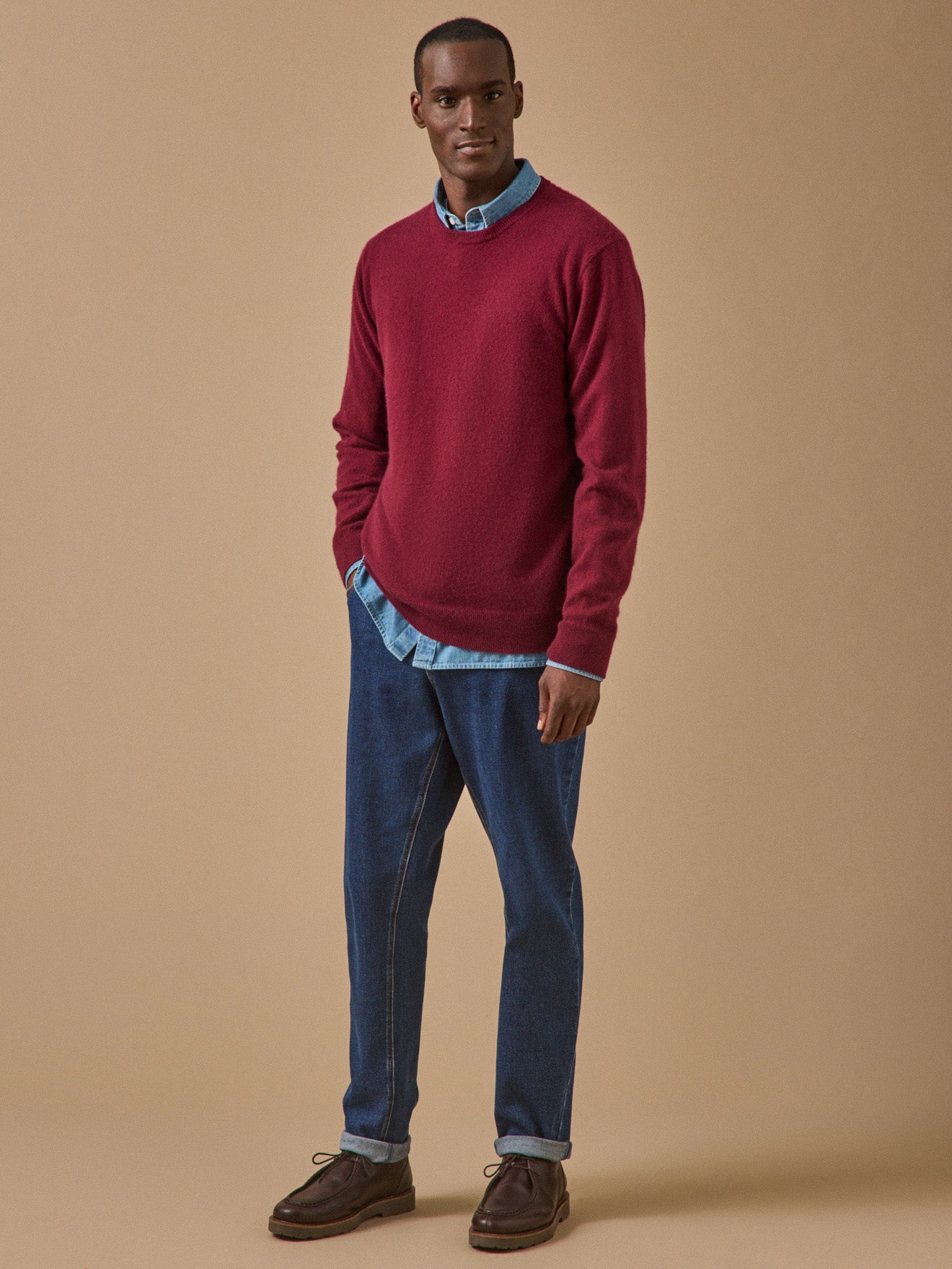 Pull col rond homme - Collection Cachemire