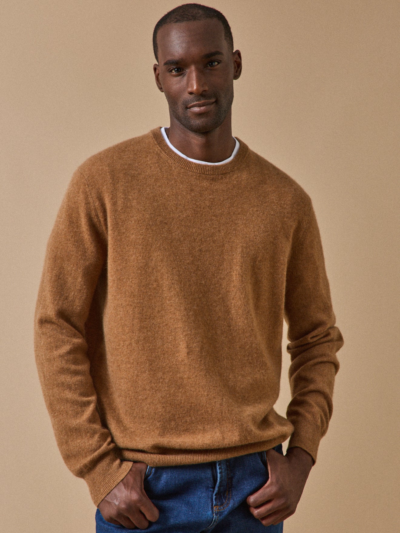 Pull col rond homme - Collection Cachemire