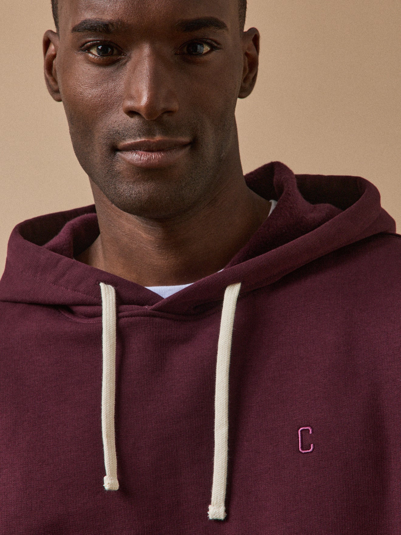 Sweat à capuche homme coton biologique
