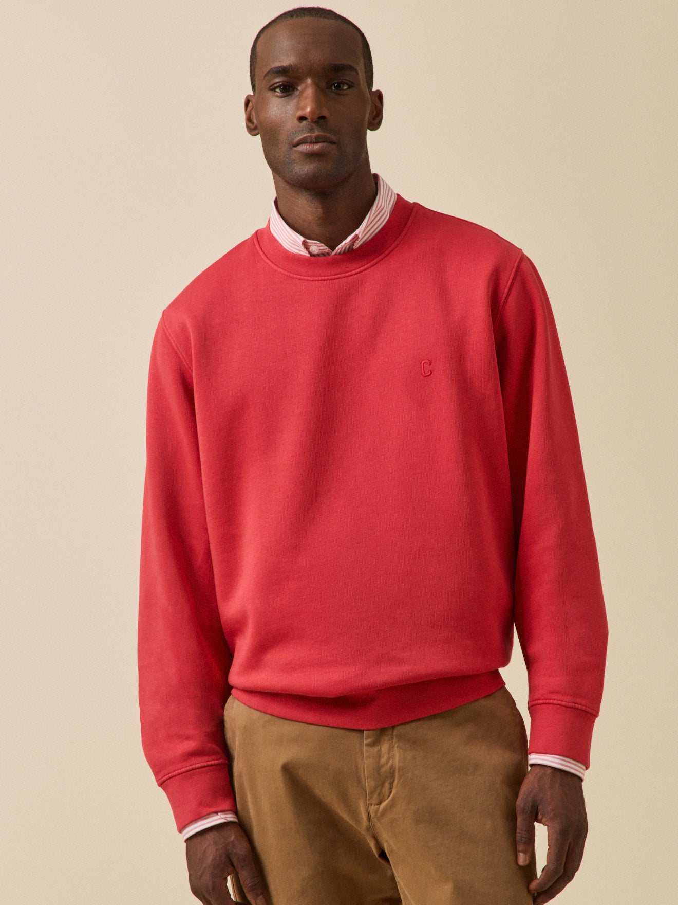 Sweat molleton homme coton biologique