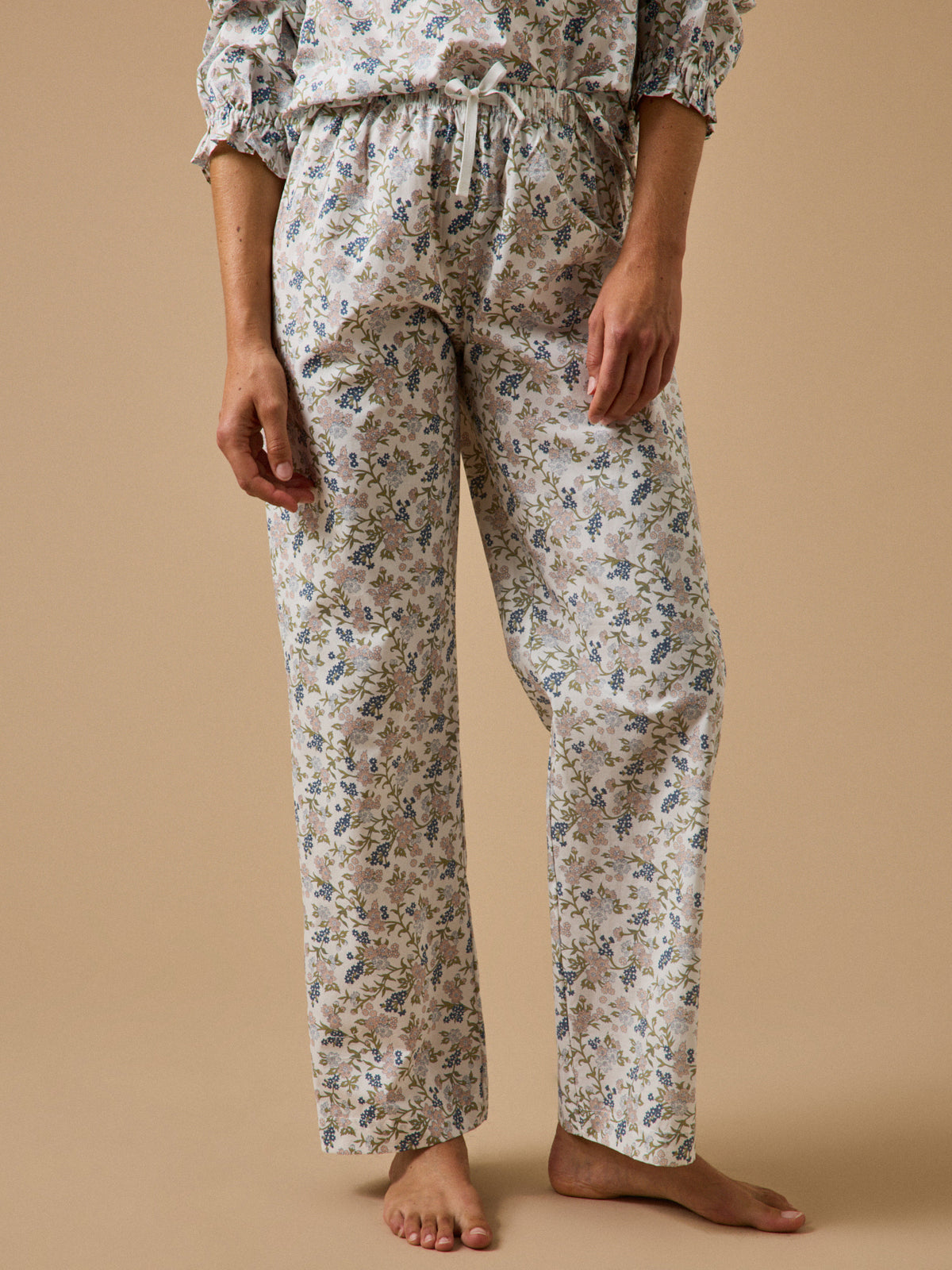 Pyjama volanté femme imprimé Mathilde
