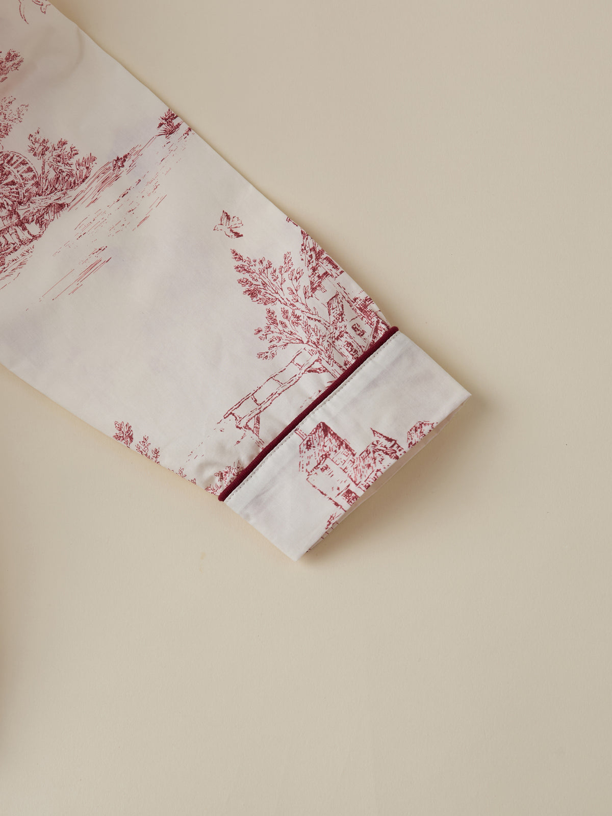 Pyjama Femme esprit toile de Jouy