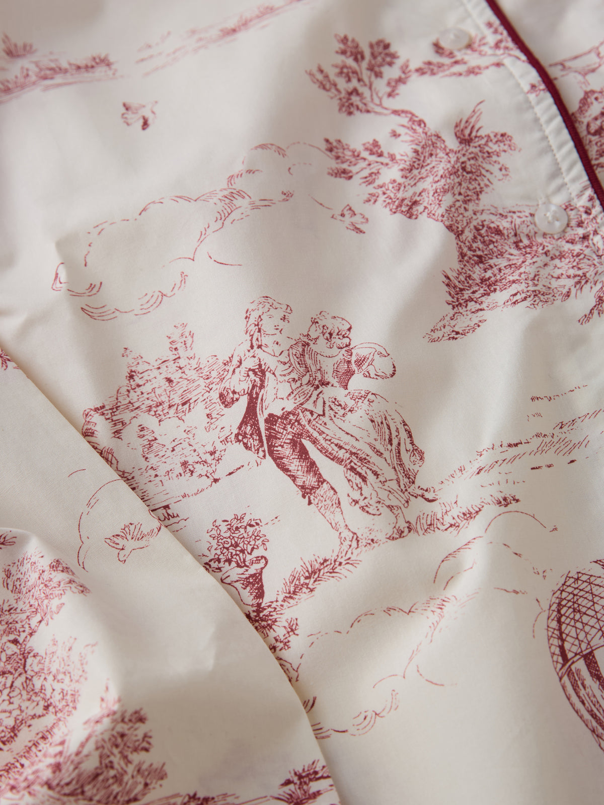 Pyjama Femme esprit toile de Jouy