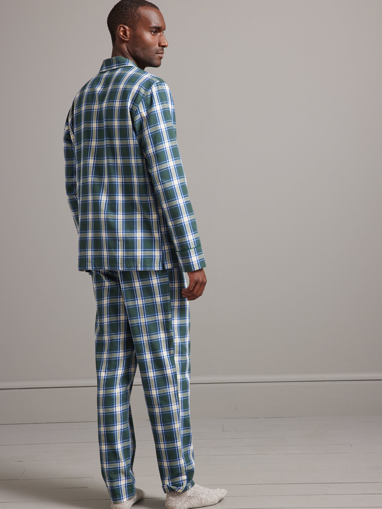 Pyjama carreaux homme