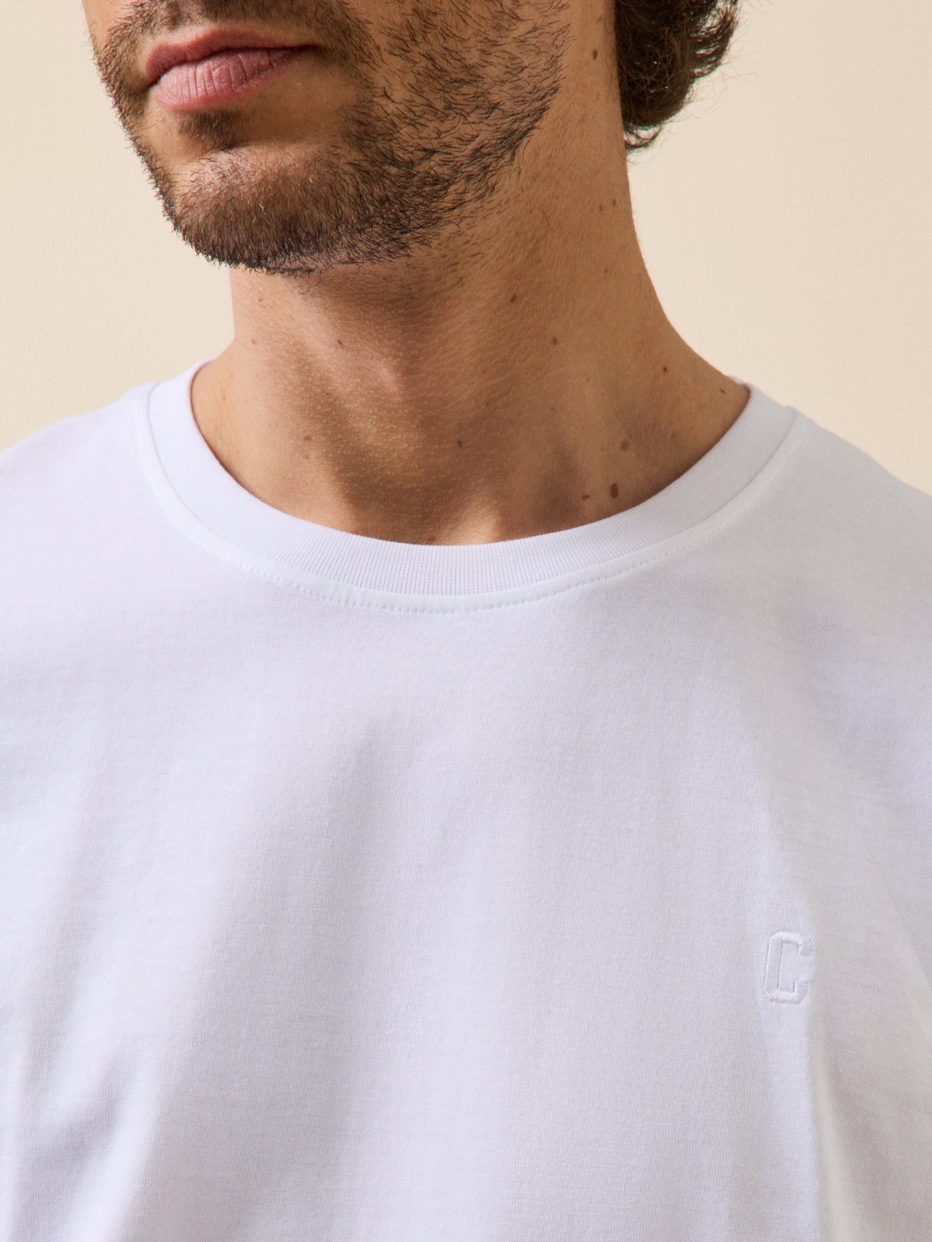 Pyjama short bi-matière homme