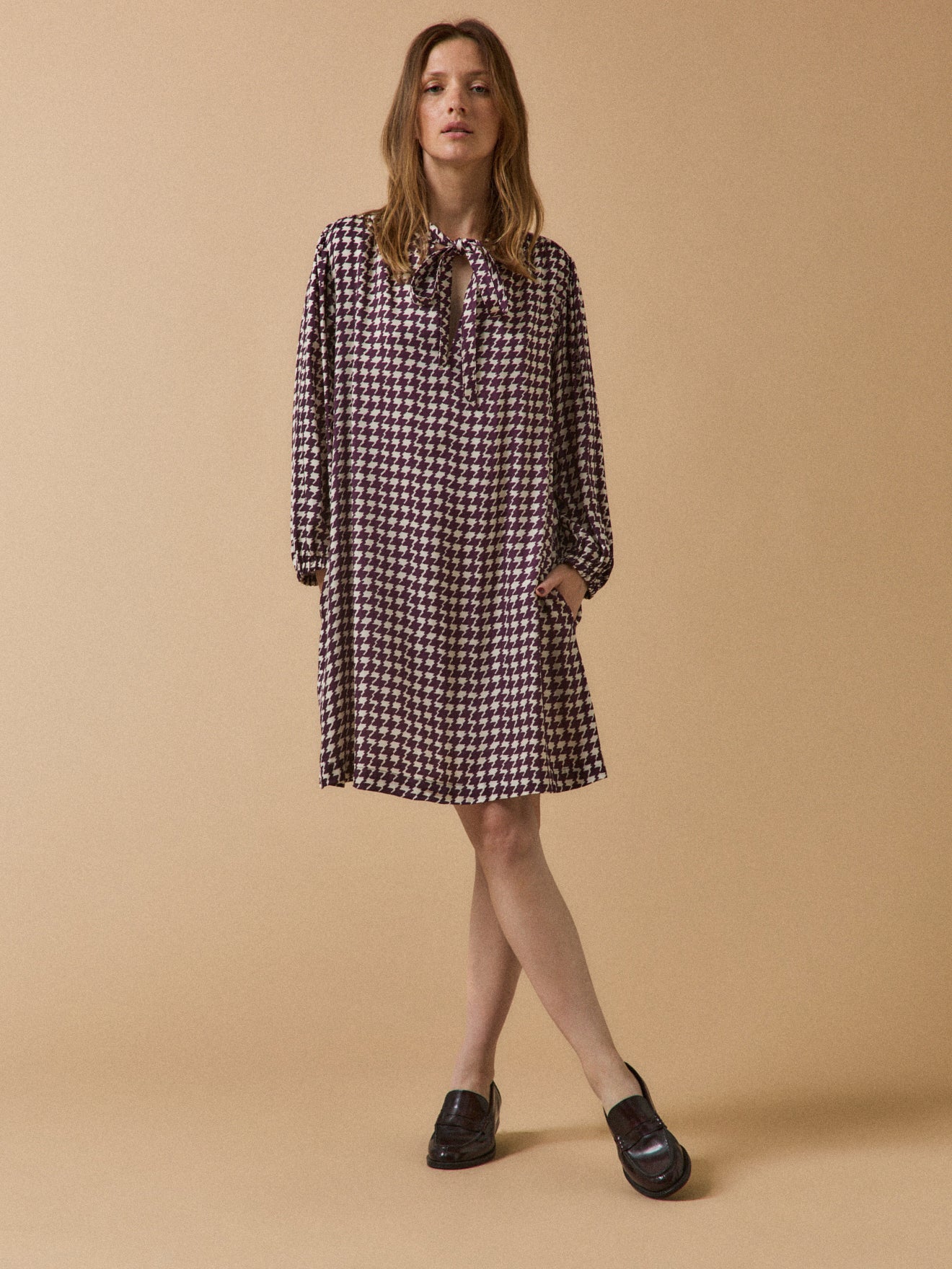 Mocassins cuir vernis femme