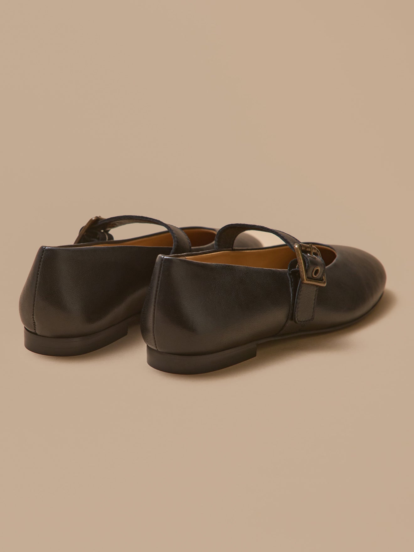 Ballerines à bride cuir femme