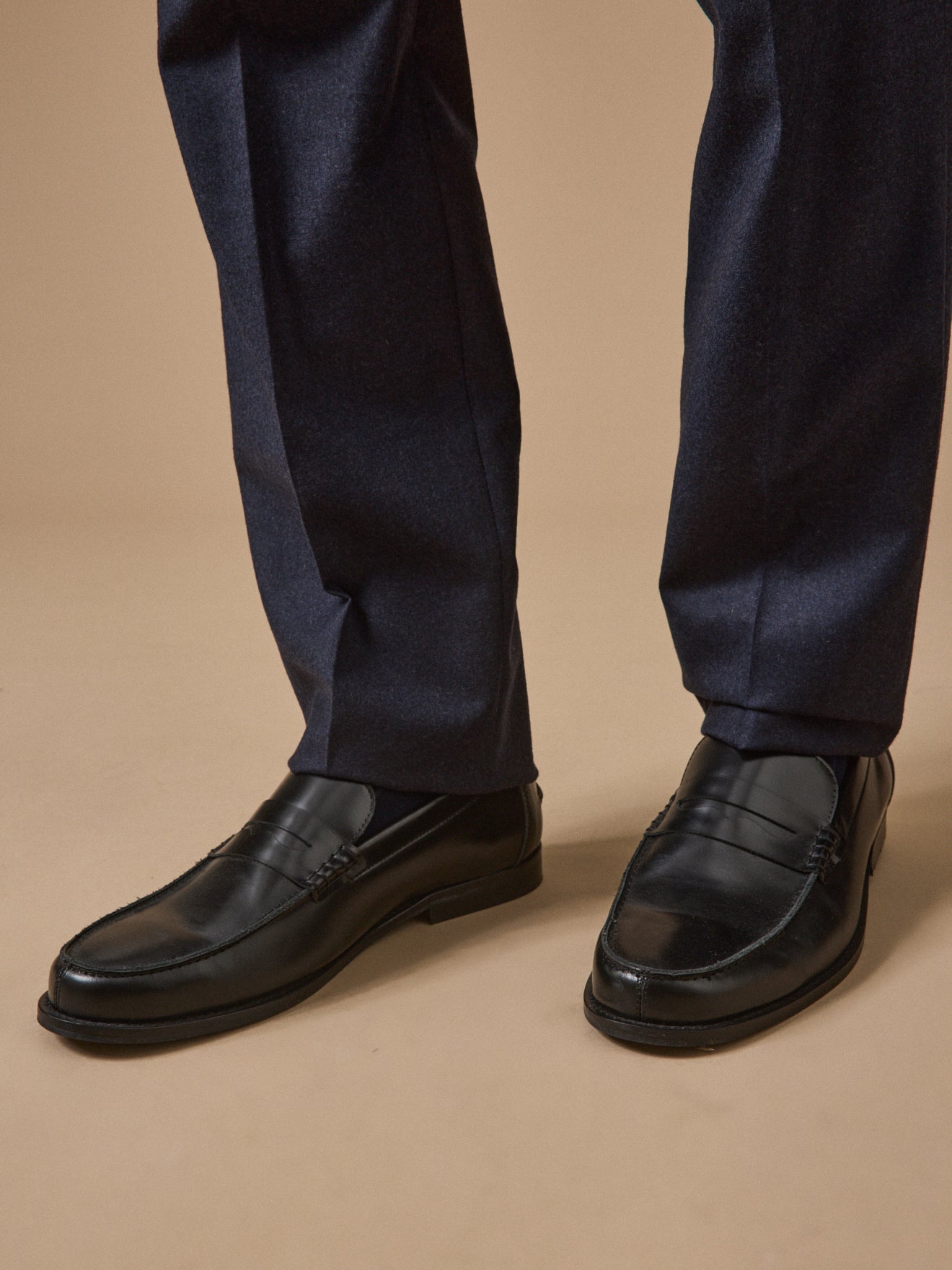 Mocassins cuir homme
