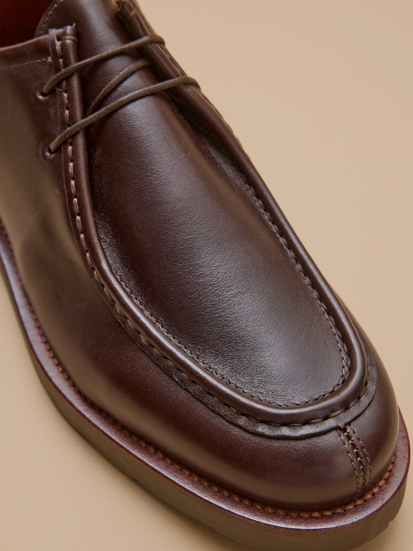 Derbies lacées cuir homme