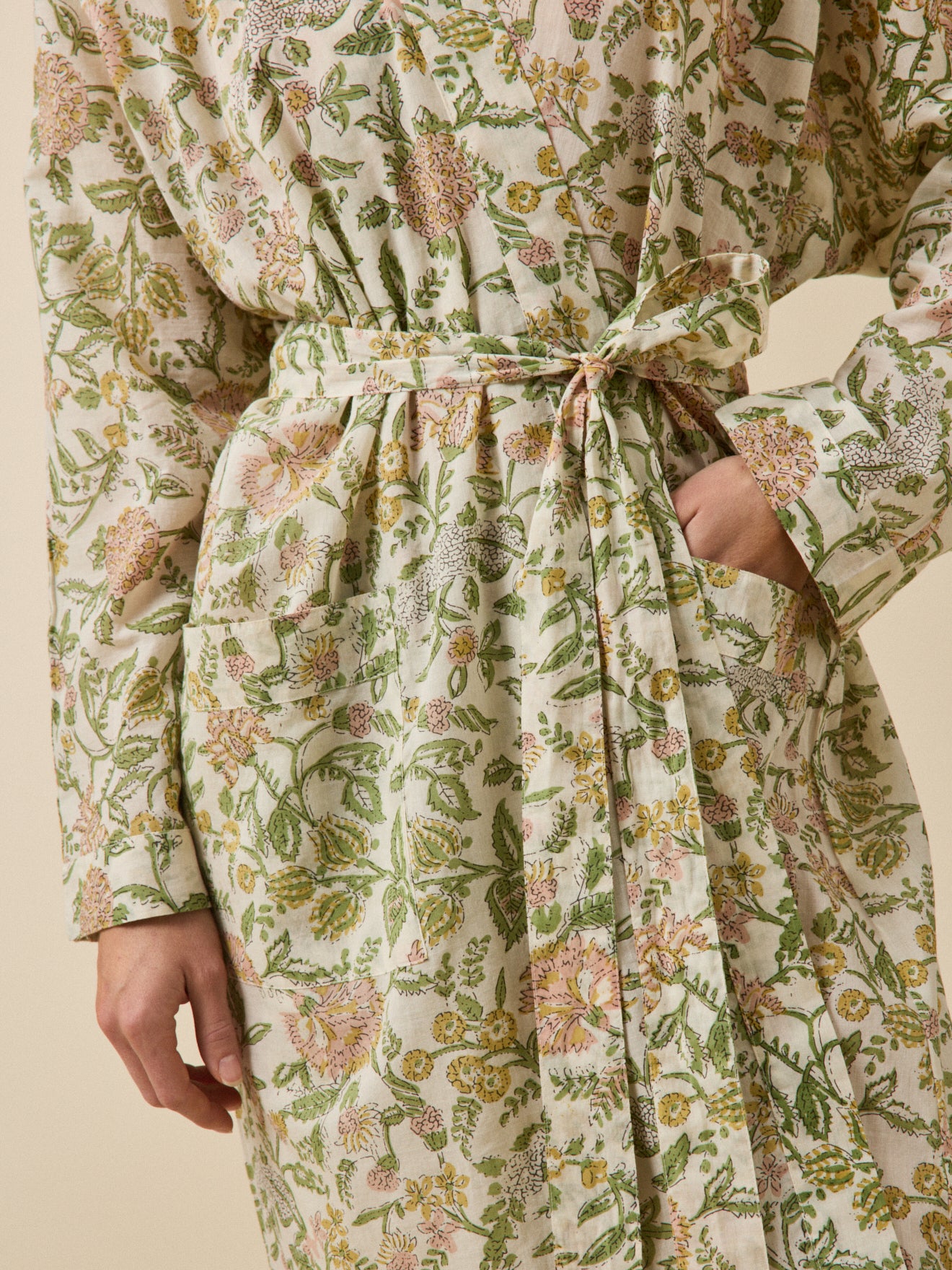 Kimono femme voile de coton indien