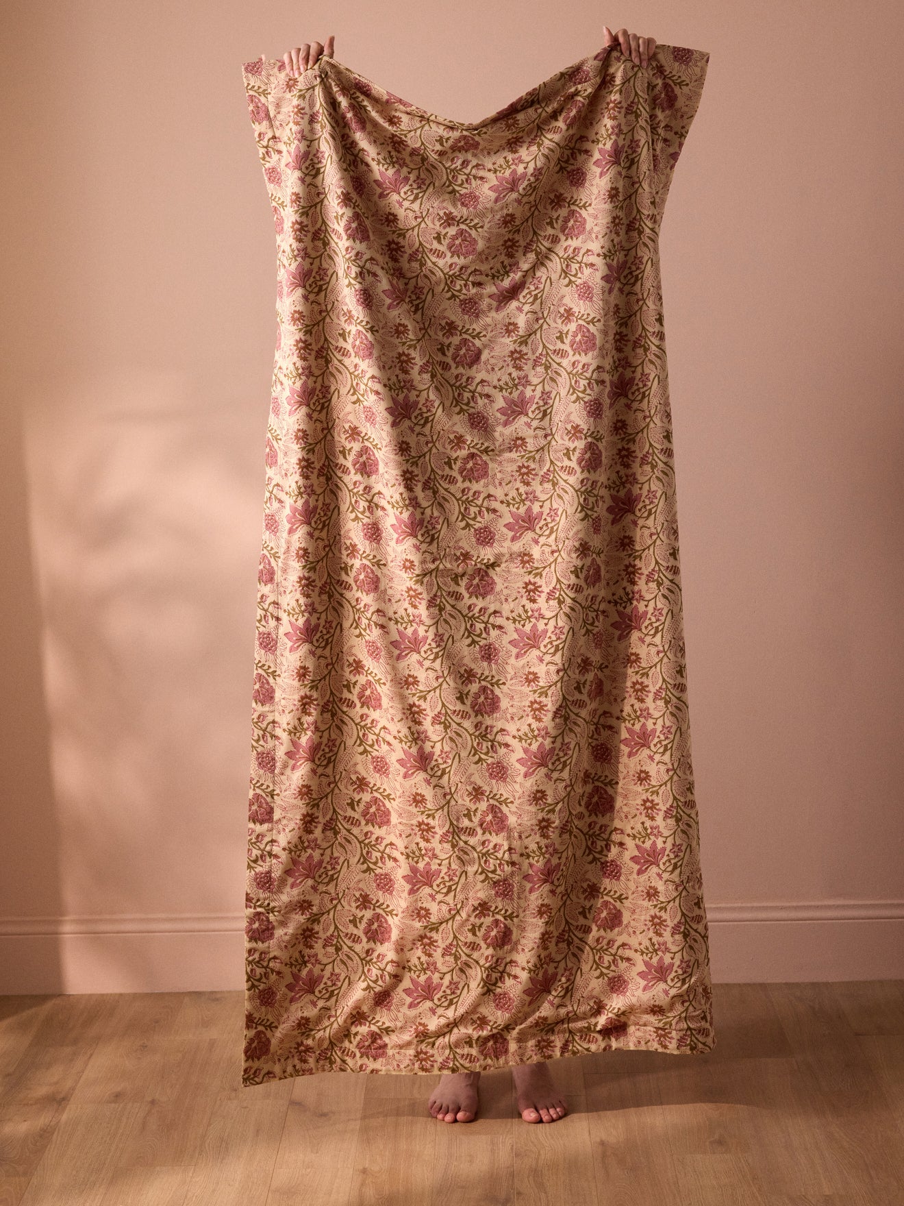 Fouta indienne doublée éponge