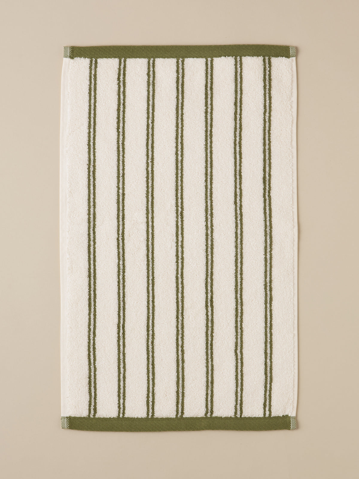 Serviette éponge rayée