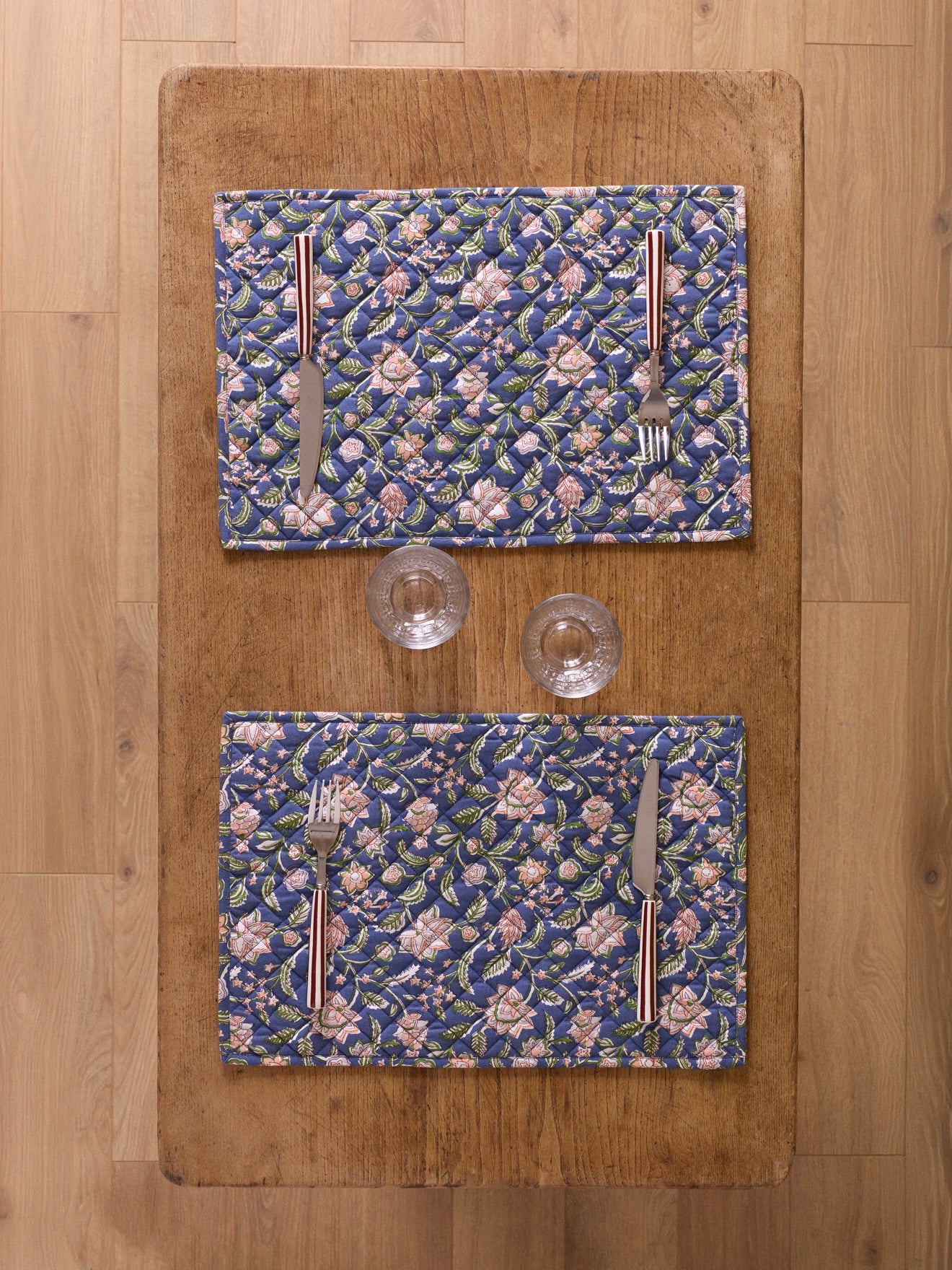 Set de table par lot de 2 imprimé Bella