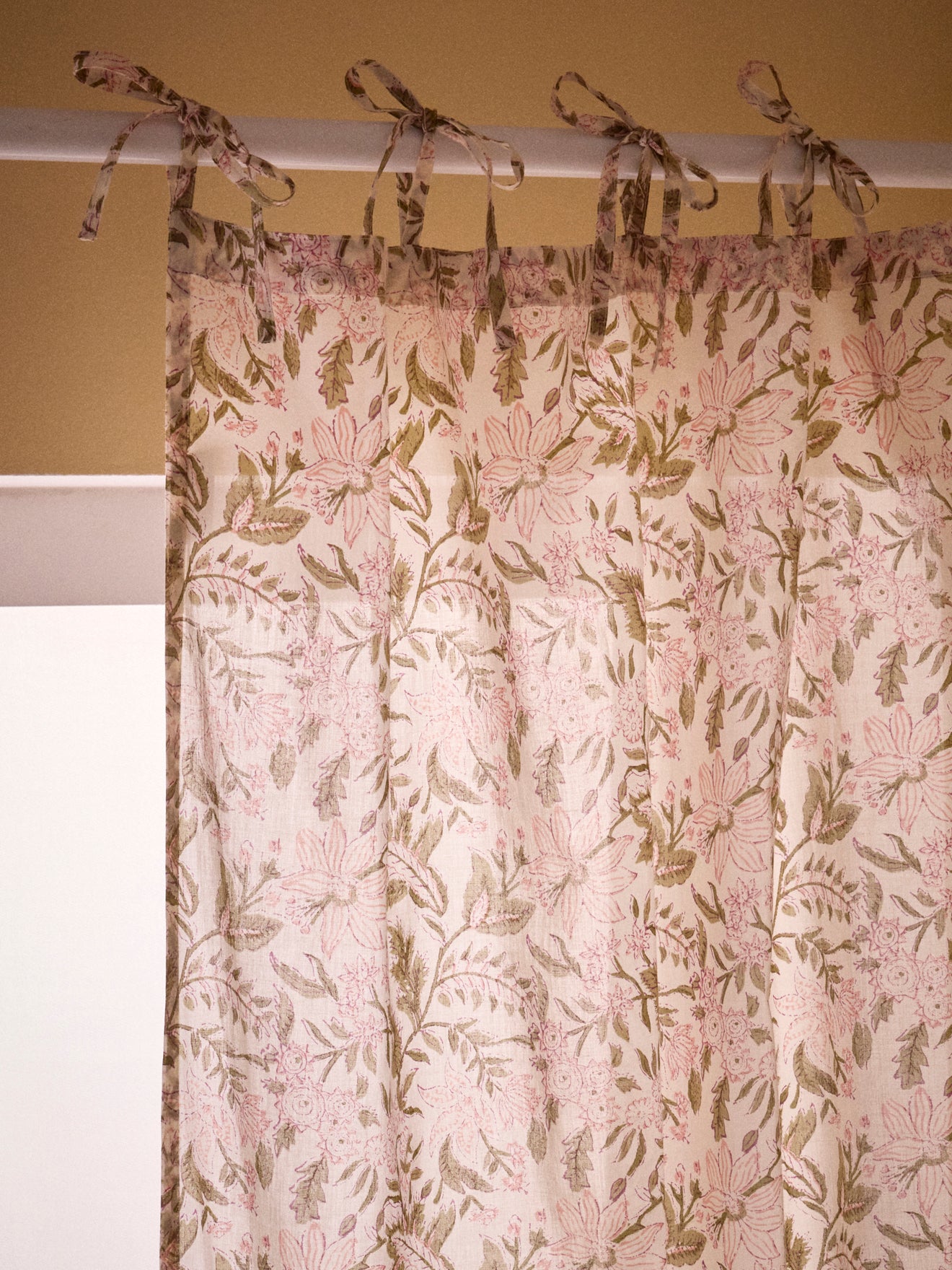 Rideau voilage imprimé indien Rosa