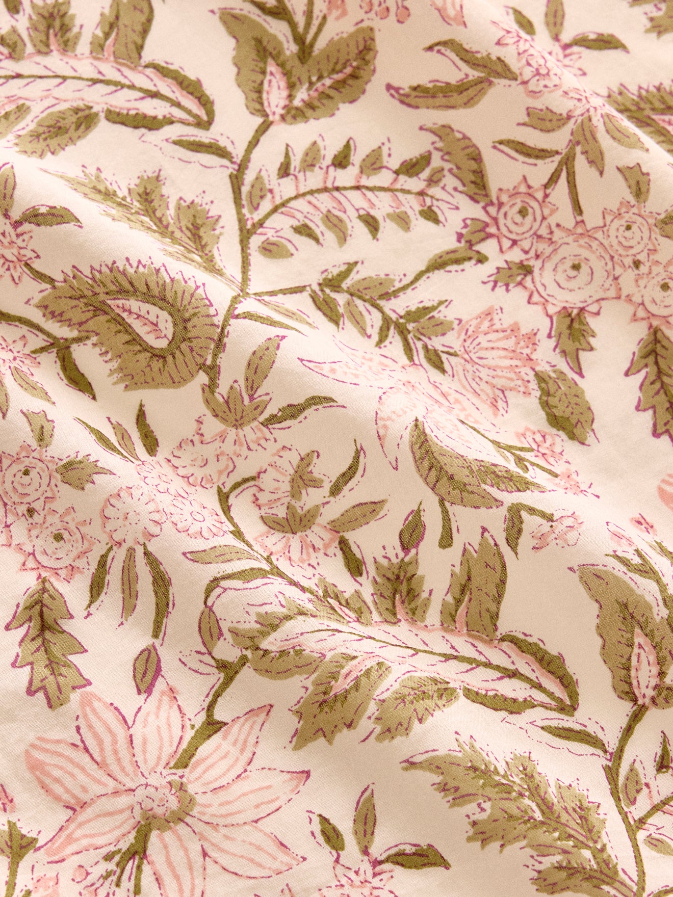 Rideau voilage imprimé indien Rosa