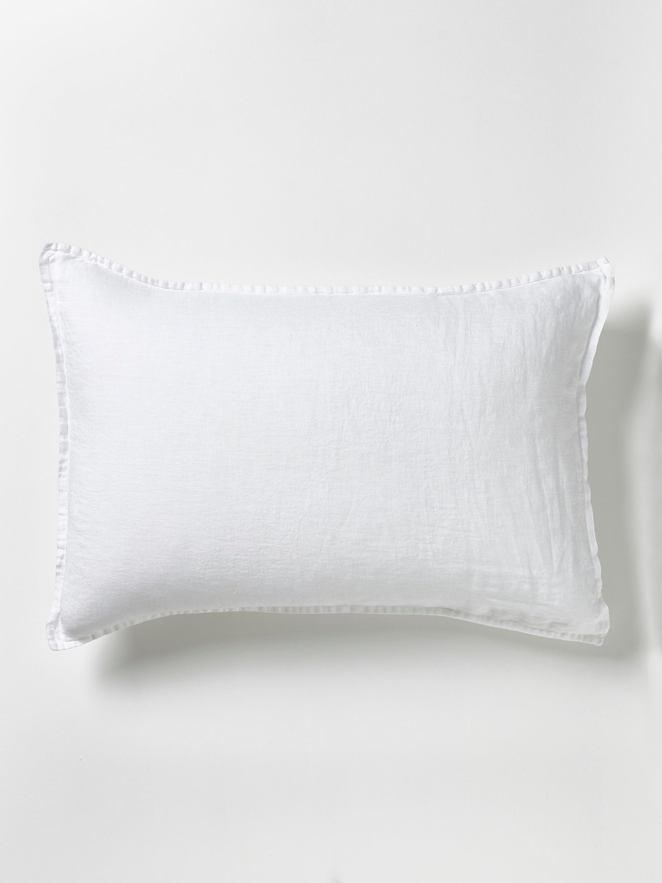 Taie d'oreiller lin lavé "Cocoon"