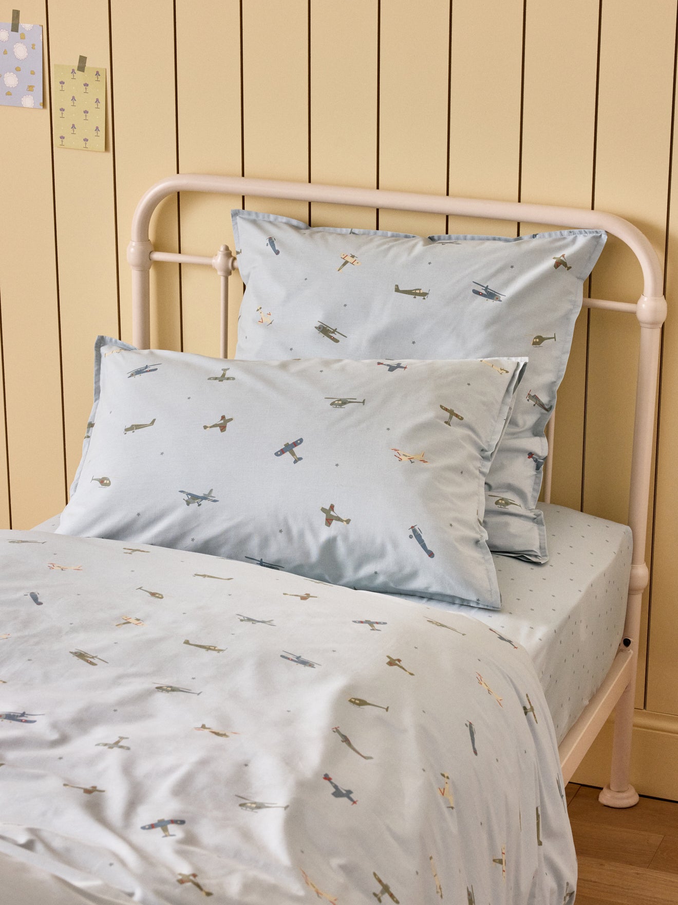 Taie d'oreiller coton "Aviateur"