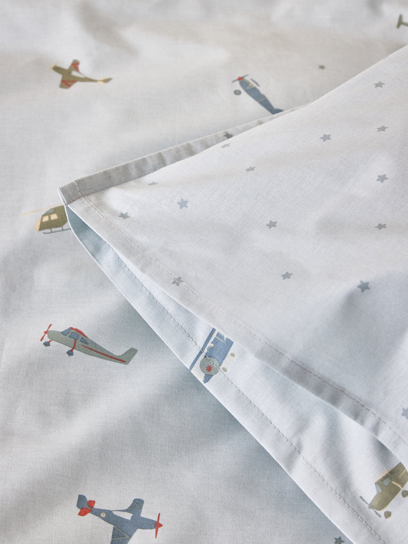 Taie d'oreiller coton "Aviateur"