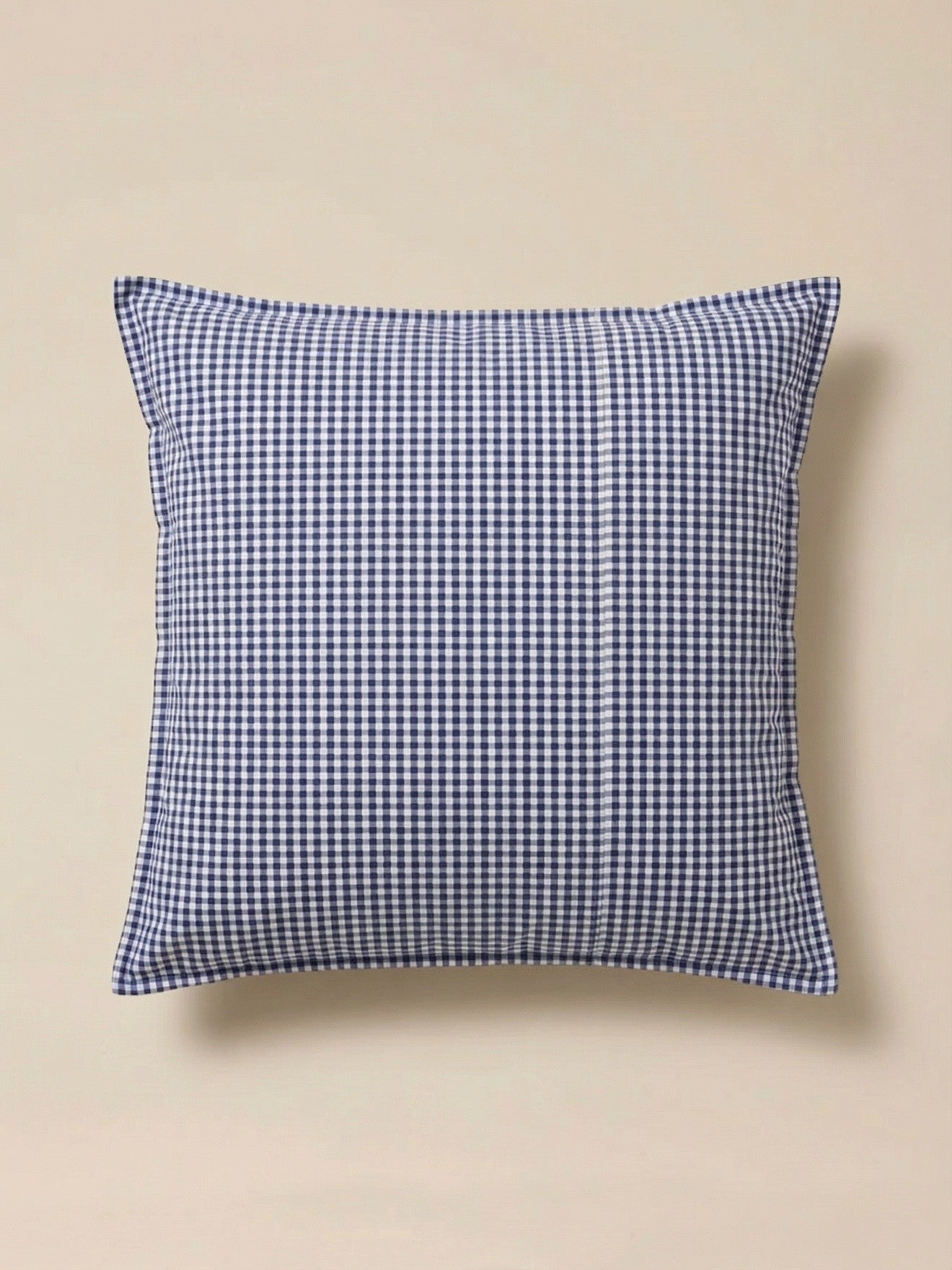 Taie d'oreiller percale de coton "Vichy"