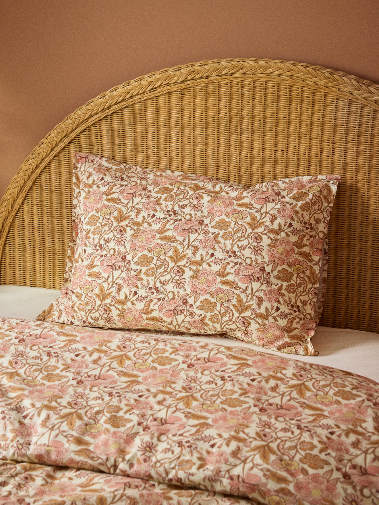 Taie d'oreiller percale de coton "Amélia"