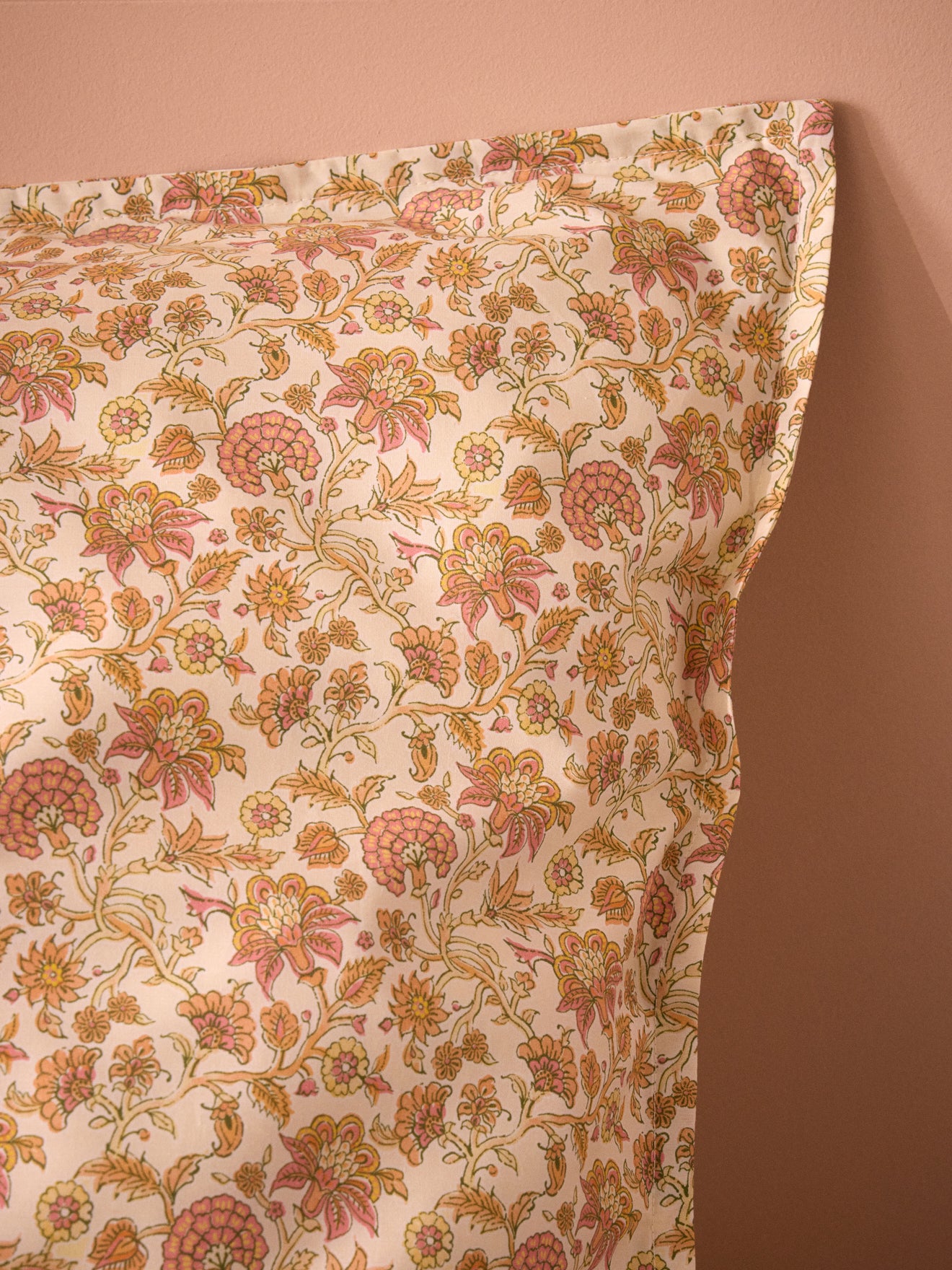 Taie d'oreiller percale de coton "Agathe"