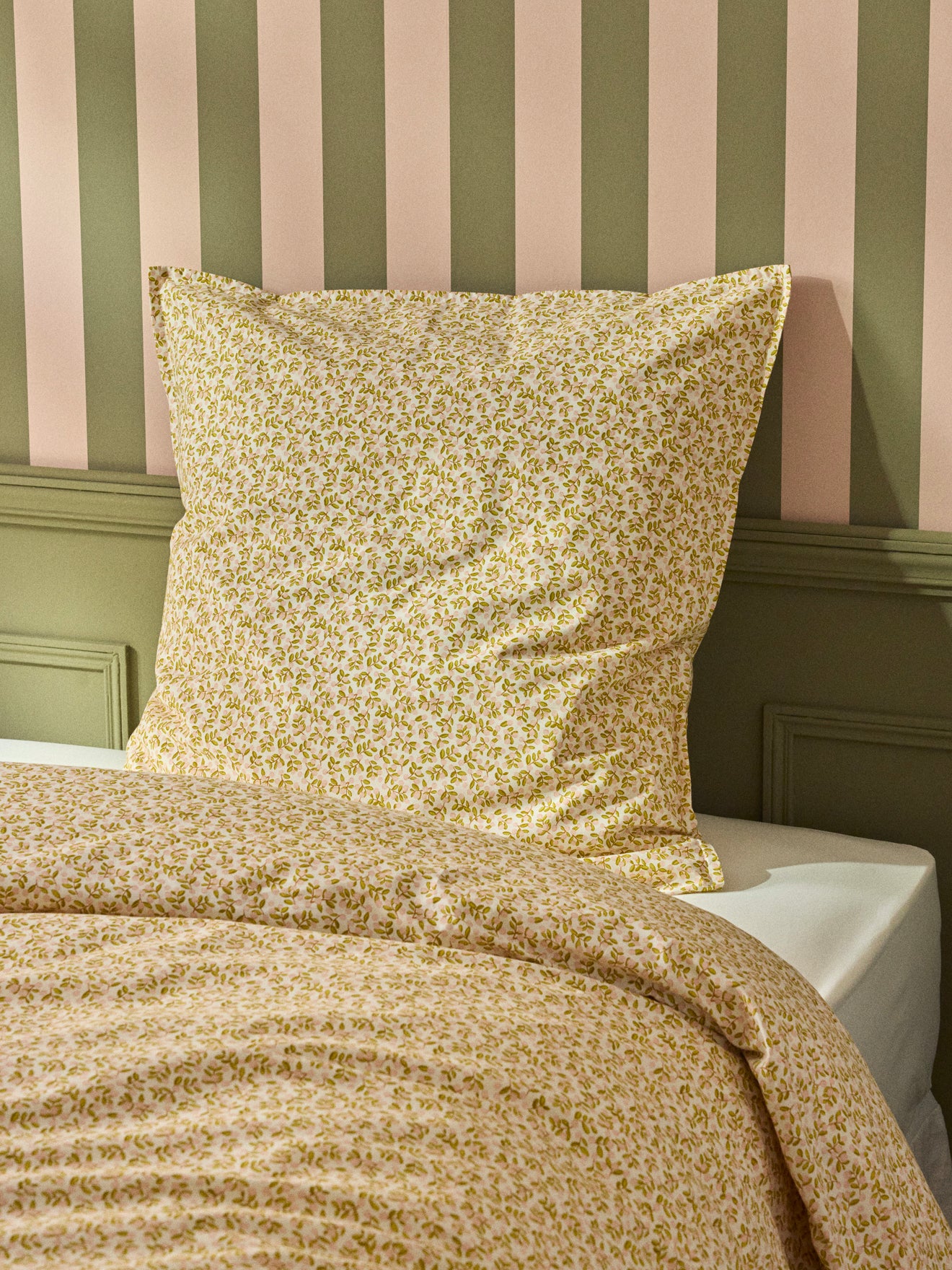 Taie d'oreiller percale de coton "Albertine"