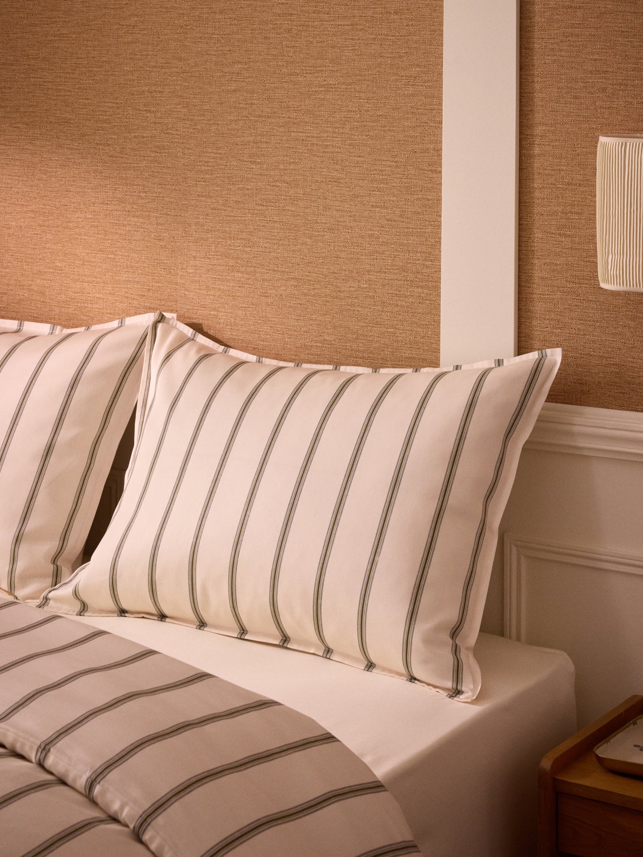 Taie d'oreiller satin de coton "Maxence"