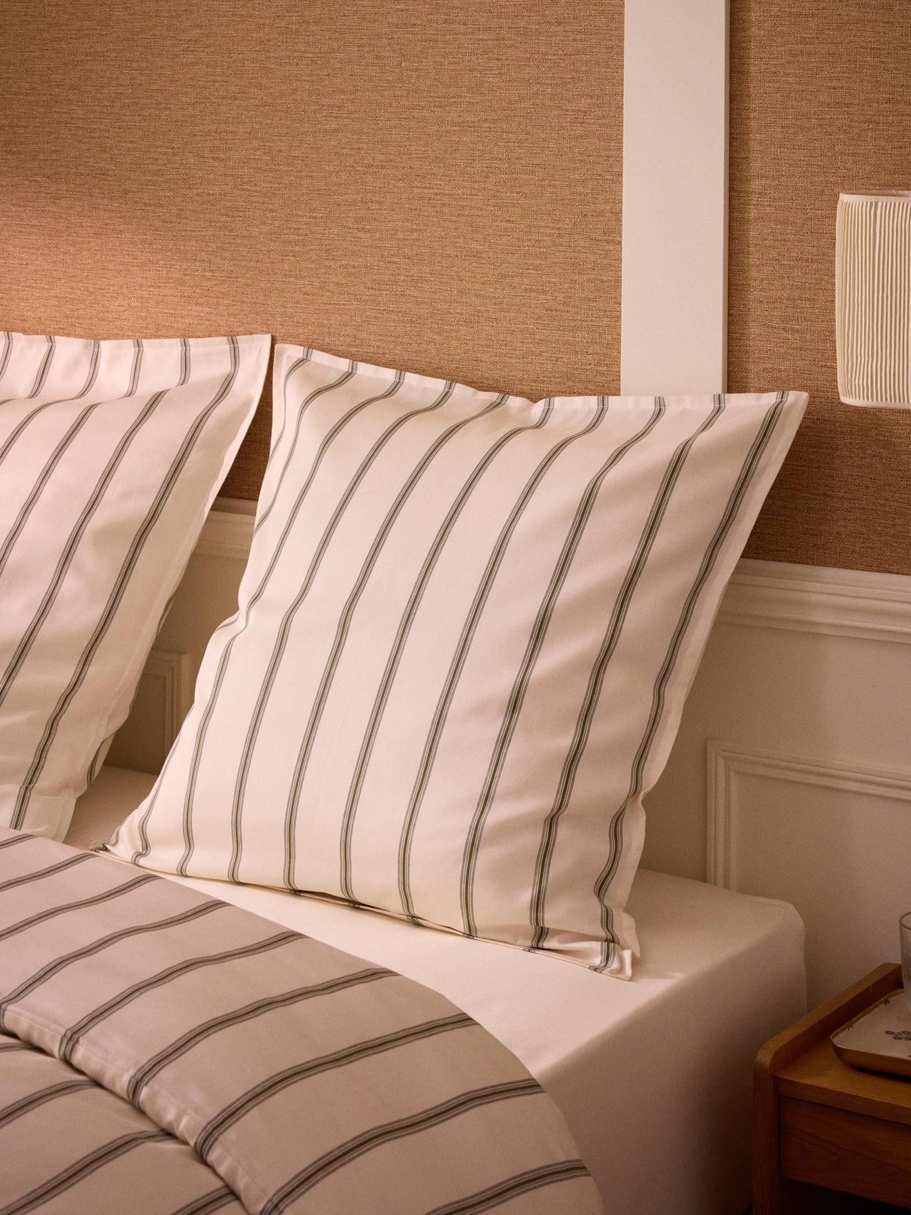 Taie d'oreiller satin de coton "Maxence"