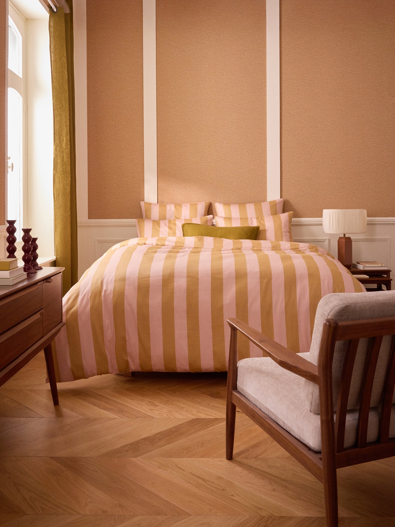 Taie d'oreiller satin de coton "Maxine"