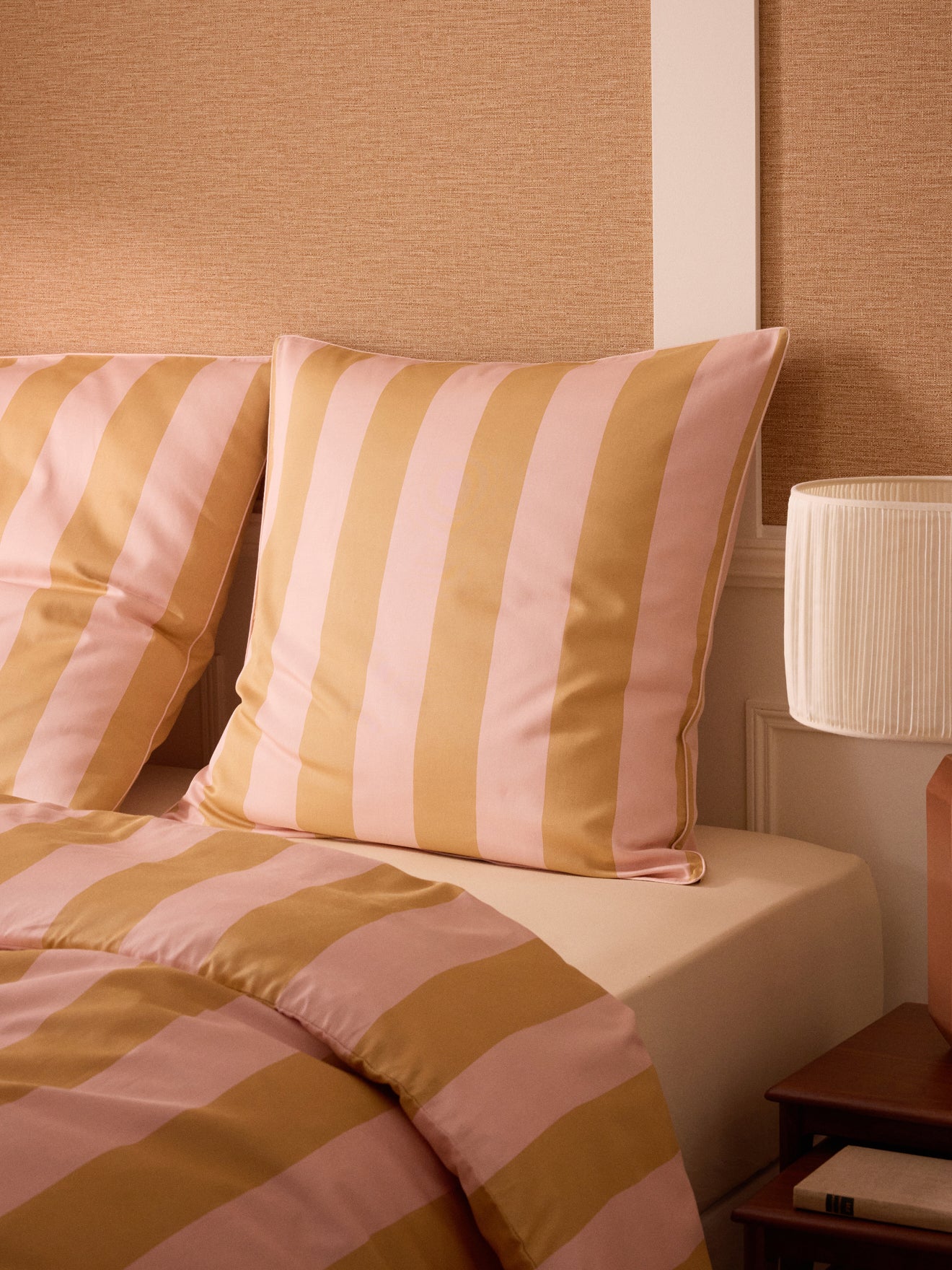 Taie d'oreiller satin de coton "Maxine"