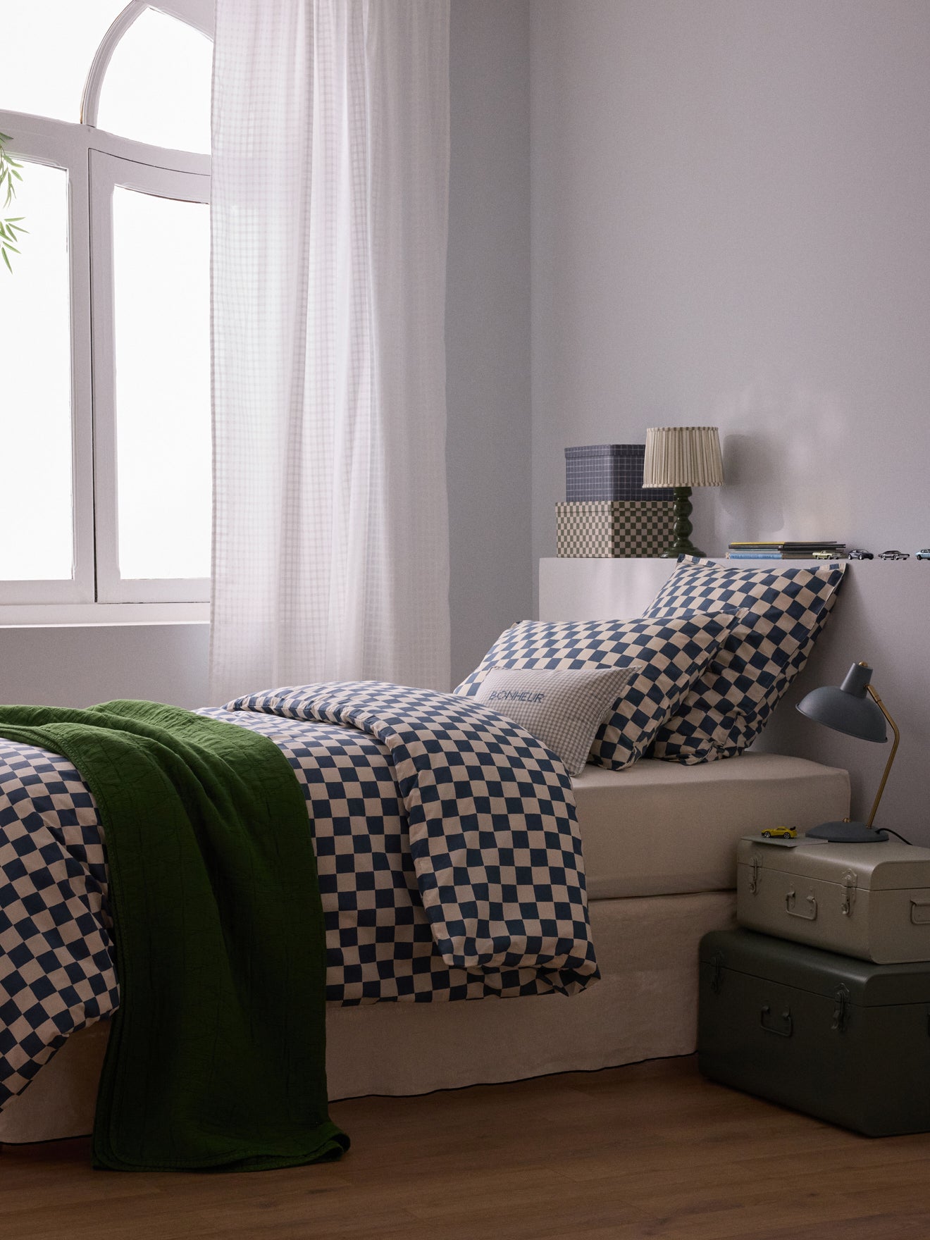 Taie d'oreiller percale de coton "Marius"