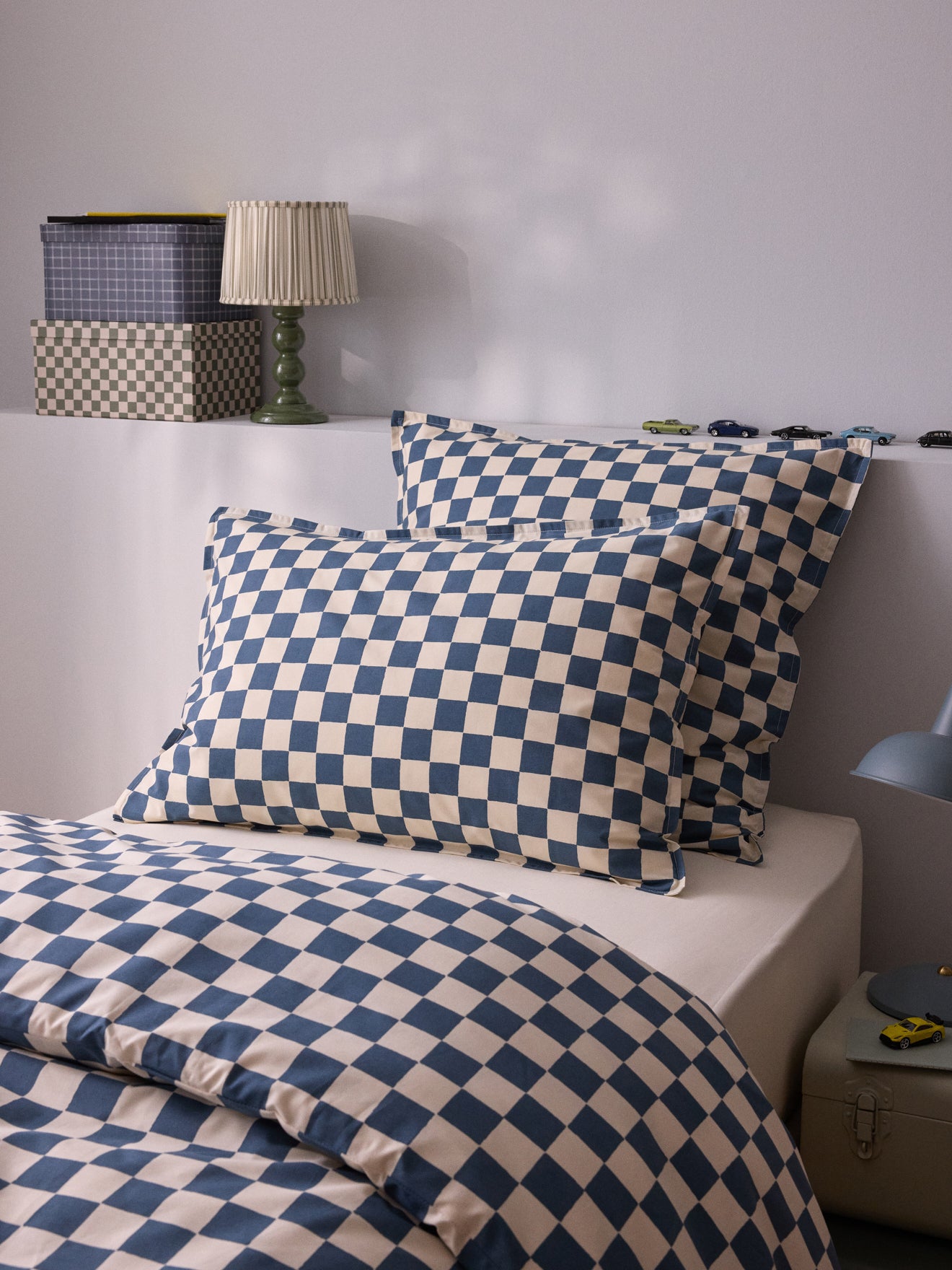 Taie d'oreiller percale de coton "Marius"