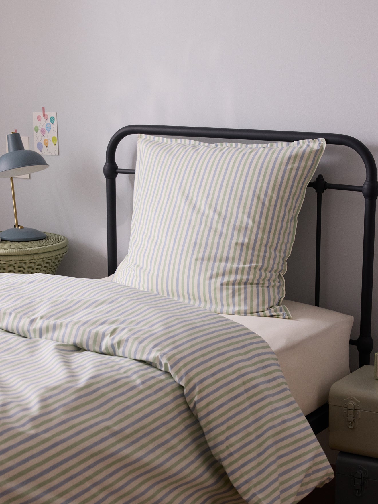 Taie d'oreiller percale de coton "Marcelle"