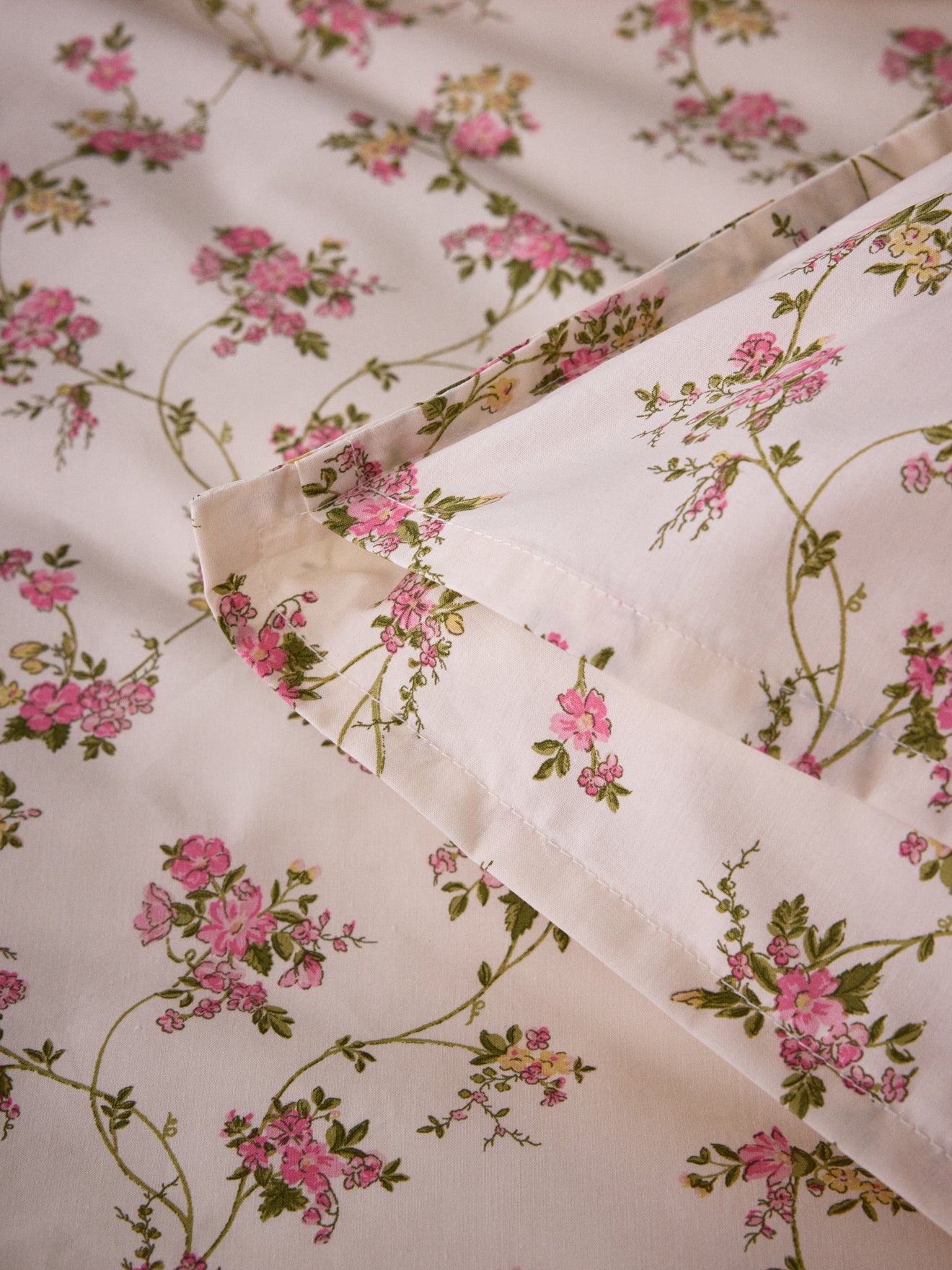 Taie d'oreiller percale de coton "Margot"