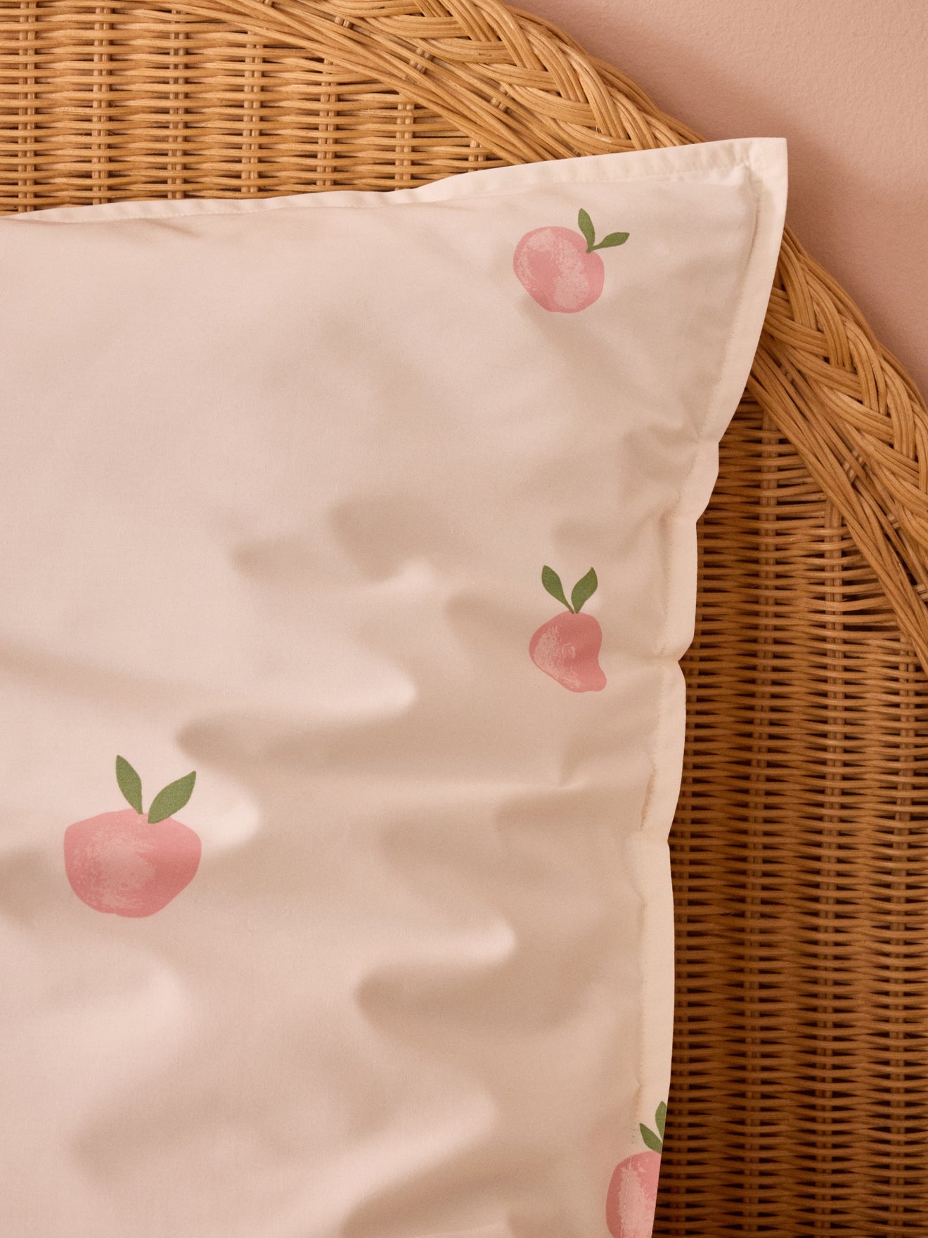 Taie d'oreiller percale de coton "Margareth"