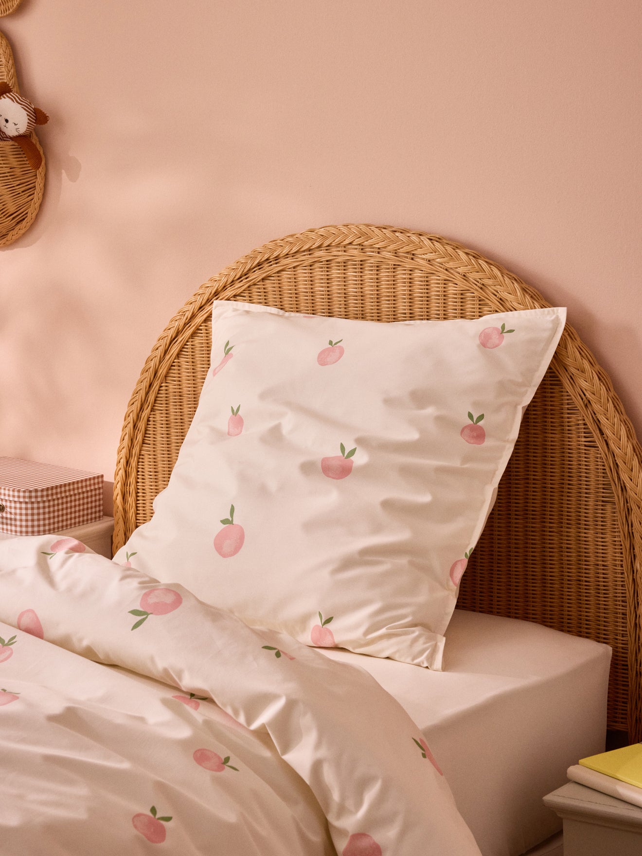 Taie d'oreiller percale de coton "Margareth"