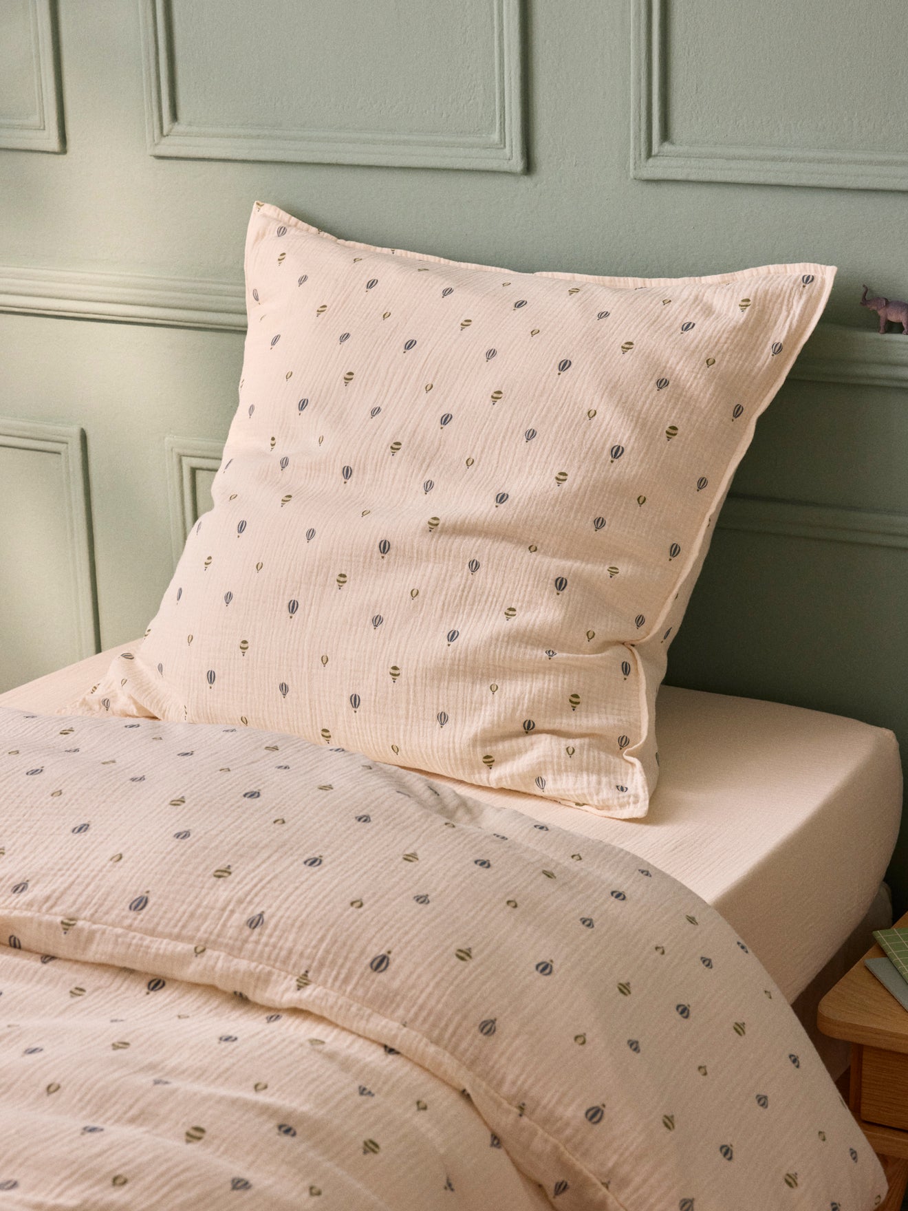 Taie d'oreiller gaze de coton "Milan"