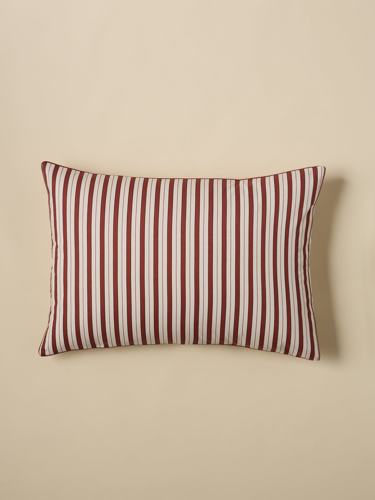 Taie d'oreiller satin de coton "Léandre"