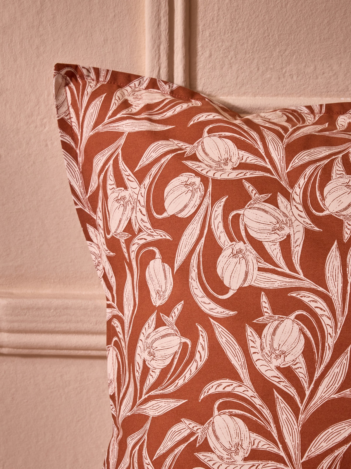 Taie d'oreiller percale de coton "Lucie"