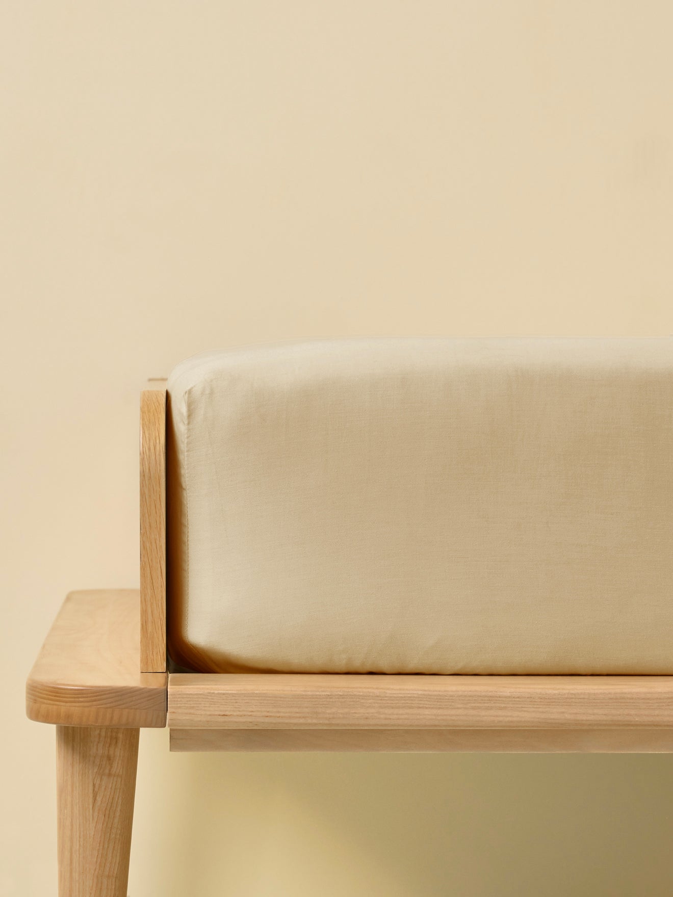 Drap-housse satin de coton "Anouk"