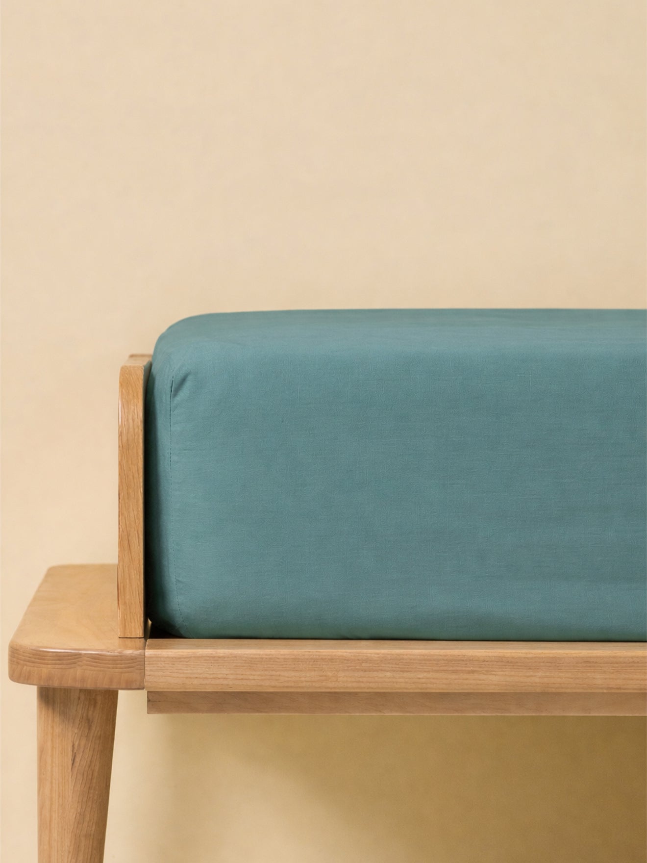 Drap-housse uni percale de coton